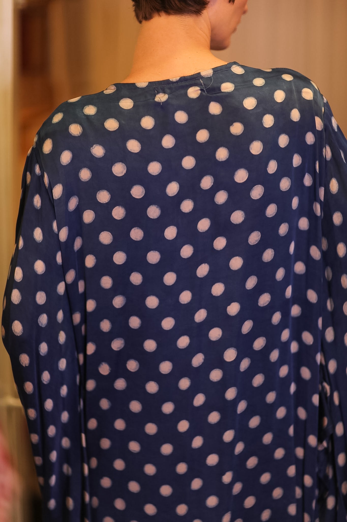 SILK WING KIMONO PINA POLKA DOT MOONLET