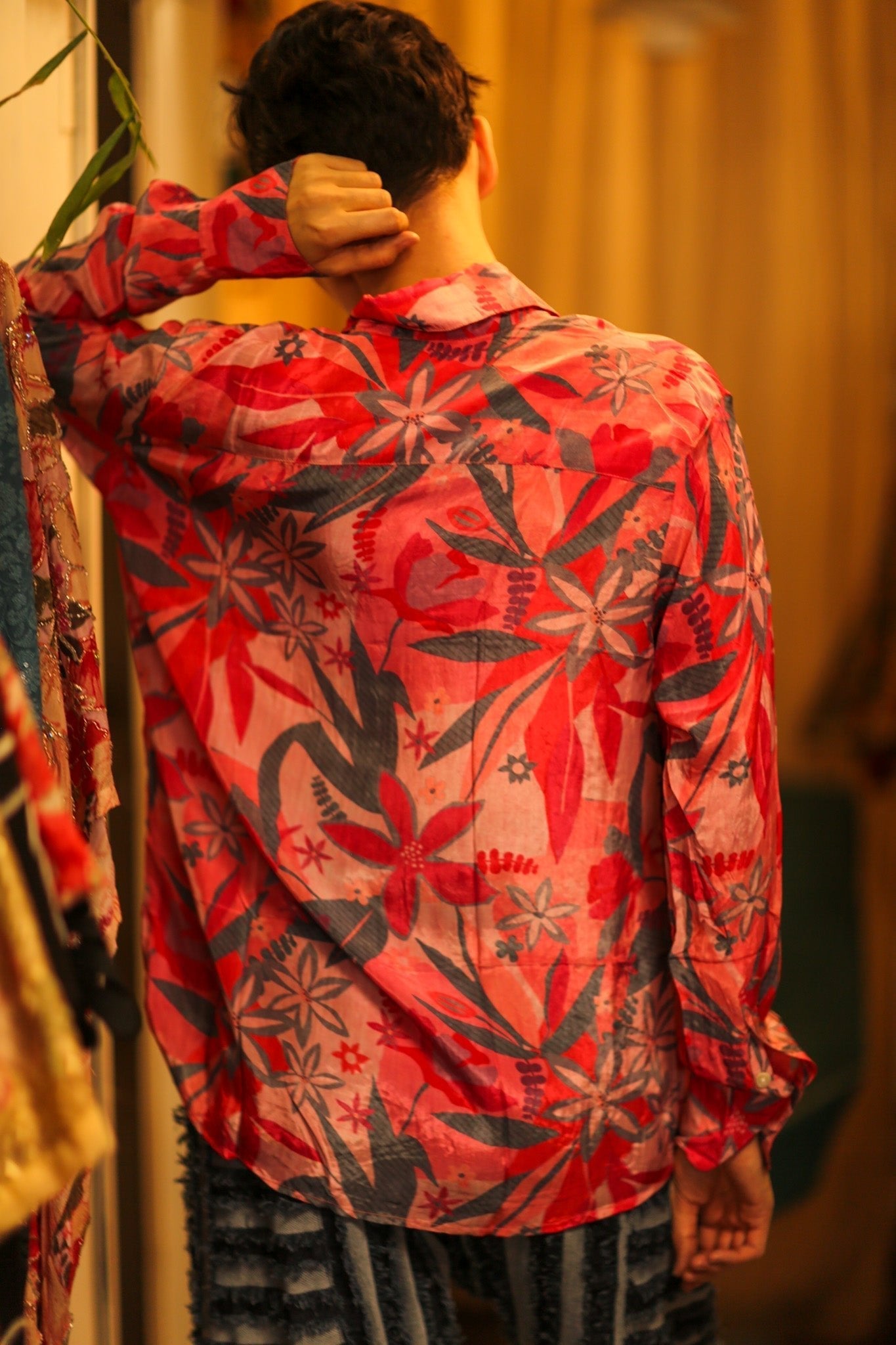 BOYFRIEND BILLIE LIGHT RED JUNGLE - MOMO STUDIO BERLIN - Berlin Concept Store - sustainable & ethical fashion