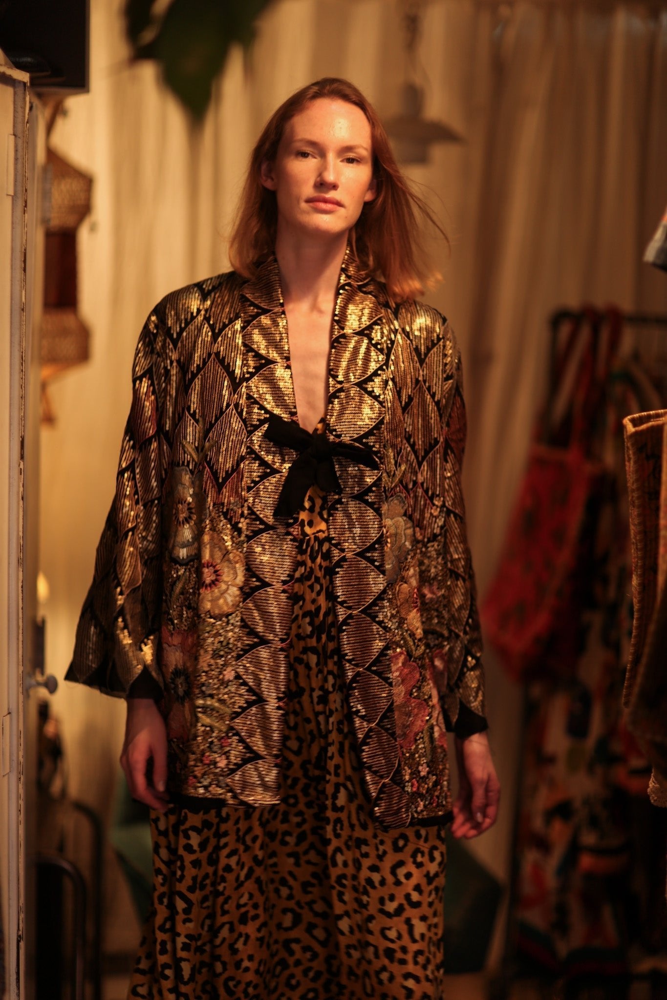 DIANA EMBELLISHED KIMONO - MOMO STUDIO BERLIN - Berlin Concept Store - sustainable & ethical fashion