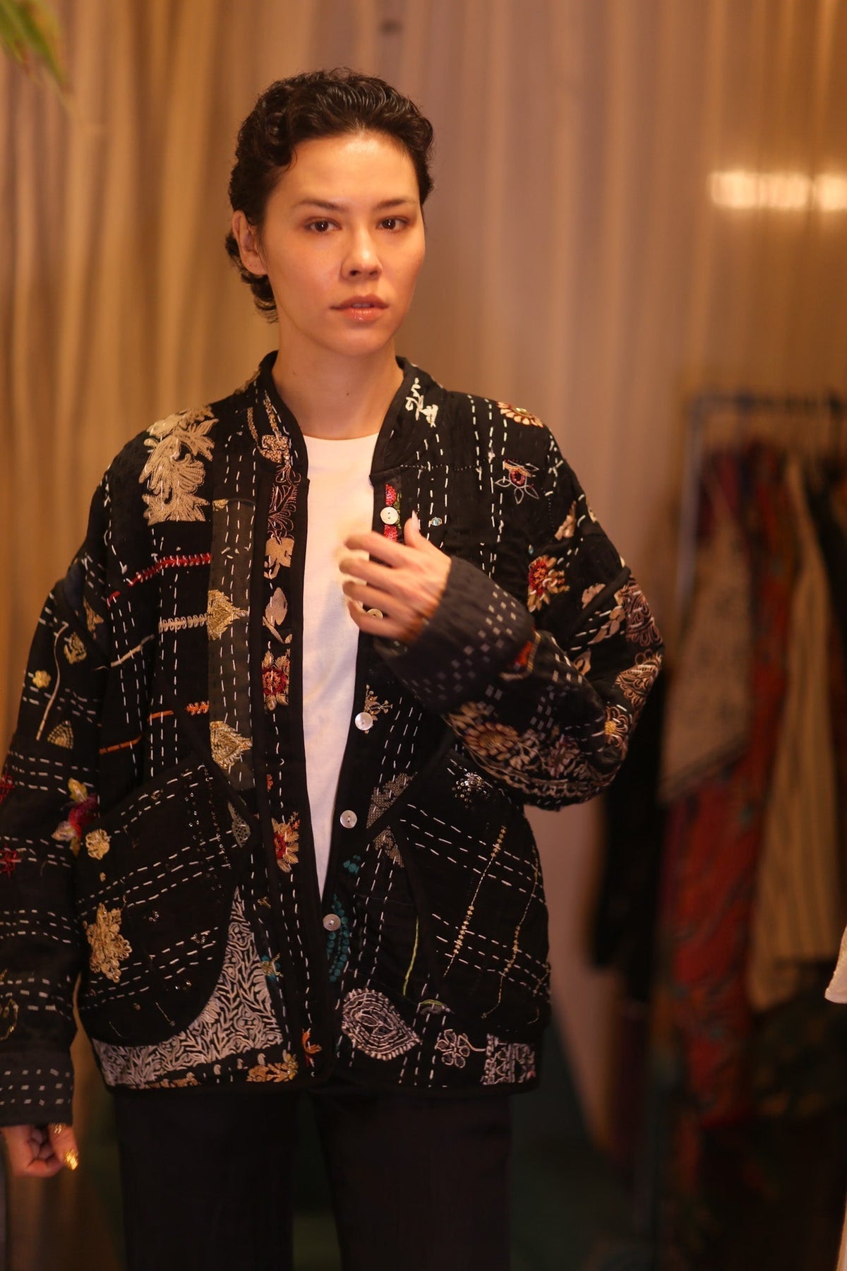 EMBROIDERED KANTHA JACKET JYPEACE - MOMO STUDIO BERLIN - Berlin Concept Store - sustainable & ethical fashion