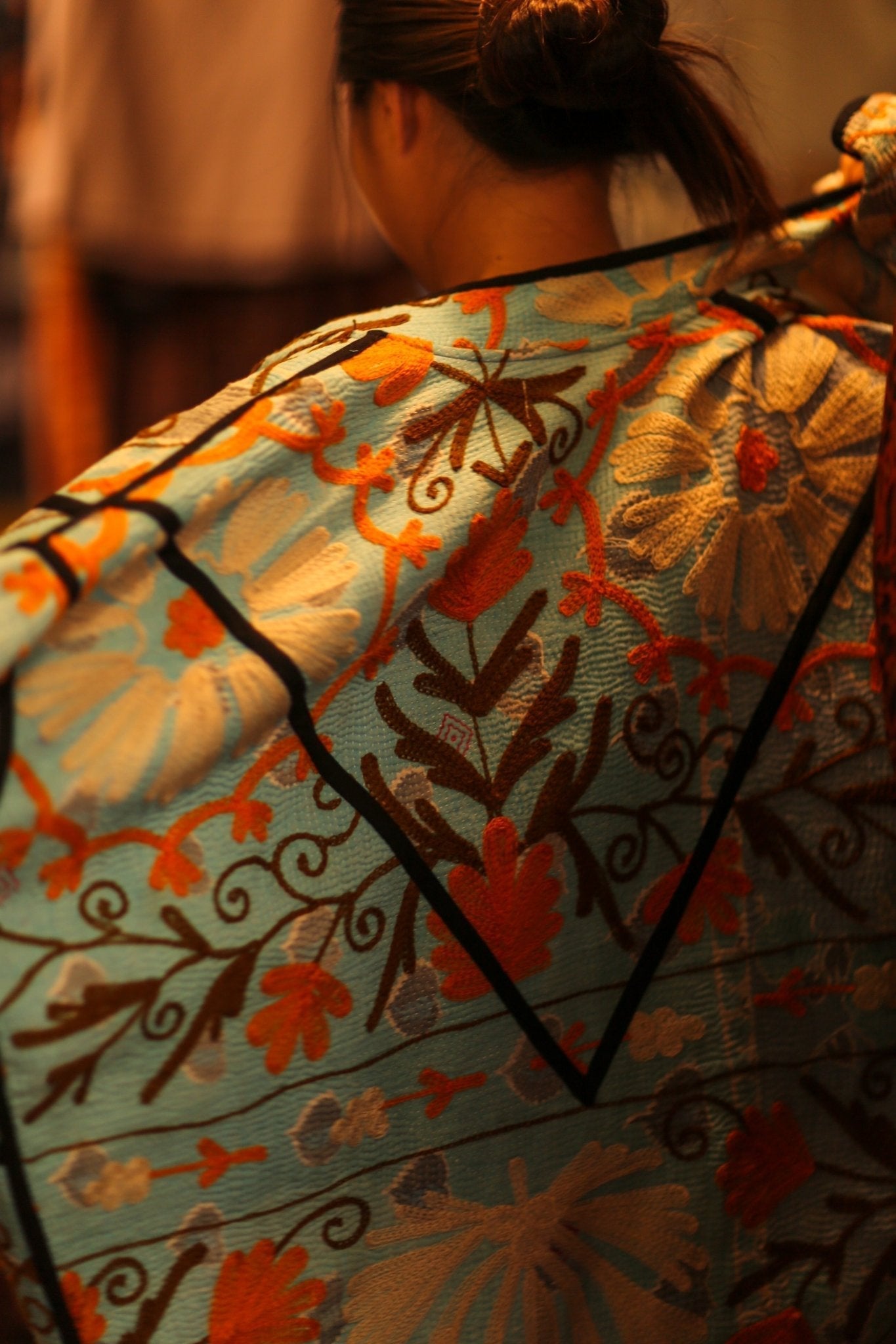 EMBROIDERED KANTHA JACKET LIZA - MOMO STUDIO BERLIN - Berlin Concept Store - sustainable & ethical fashion