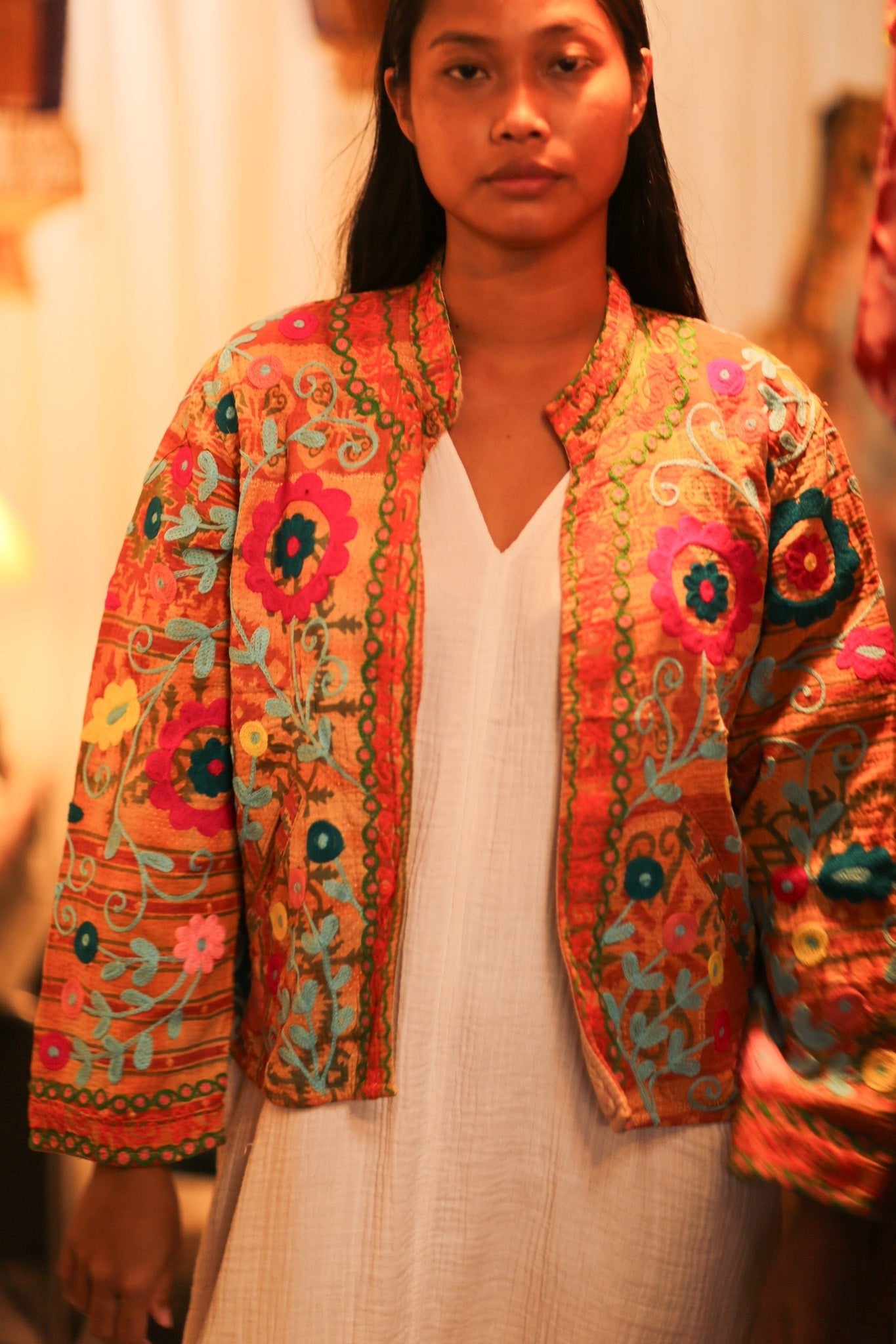 EMBROIDERED KANTHA JACKET TOKYO EDIT - MOMO STUDIO BERLIN - Berlin Concept Store - sustainable & ethical fashion