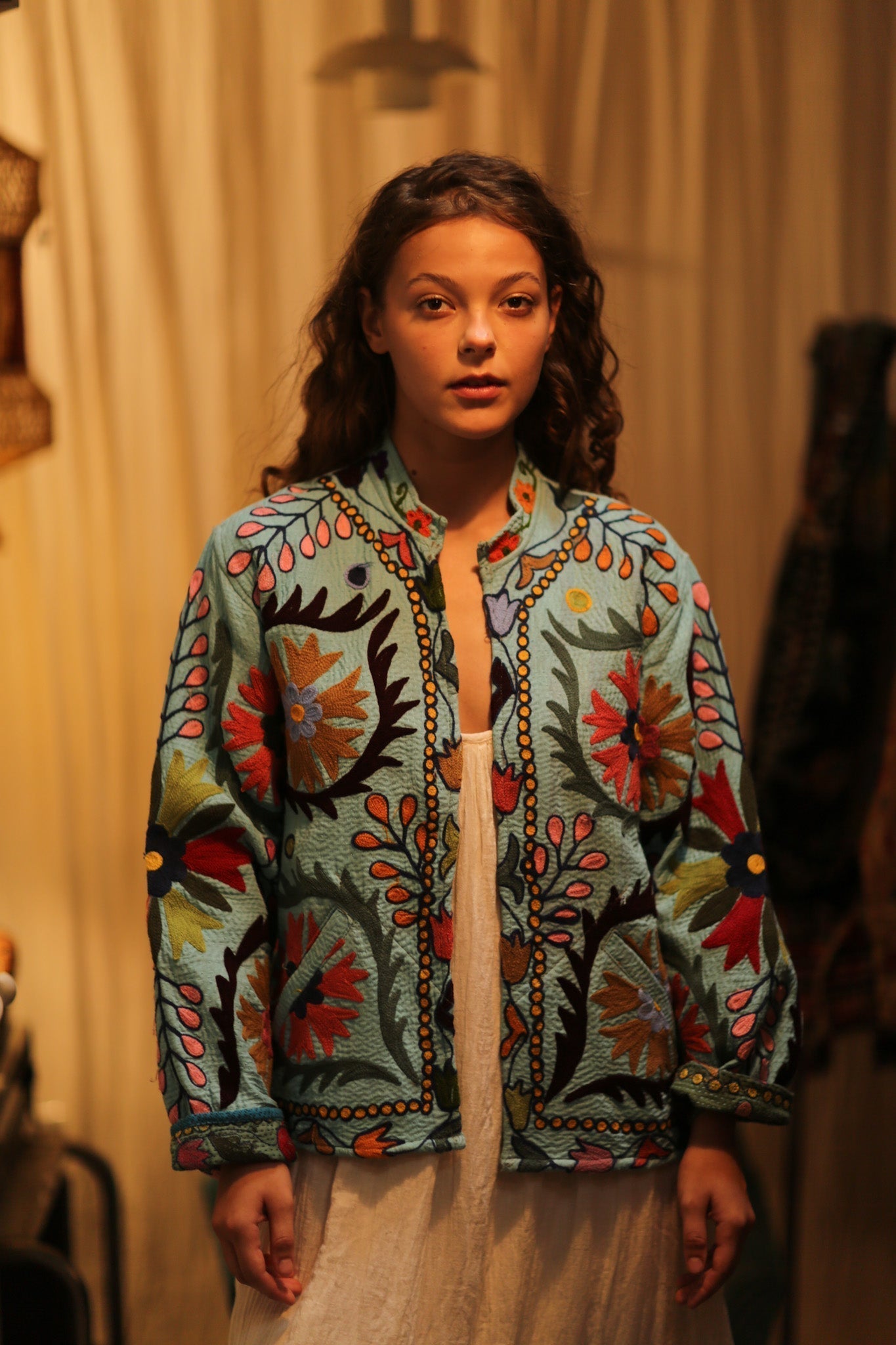KANTHA EMBROIDERED JACKET ANTONA - MOMO STUDIO BERLIN - Berlin Concept Store - sustainable & ethical fashion