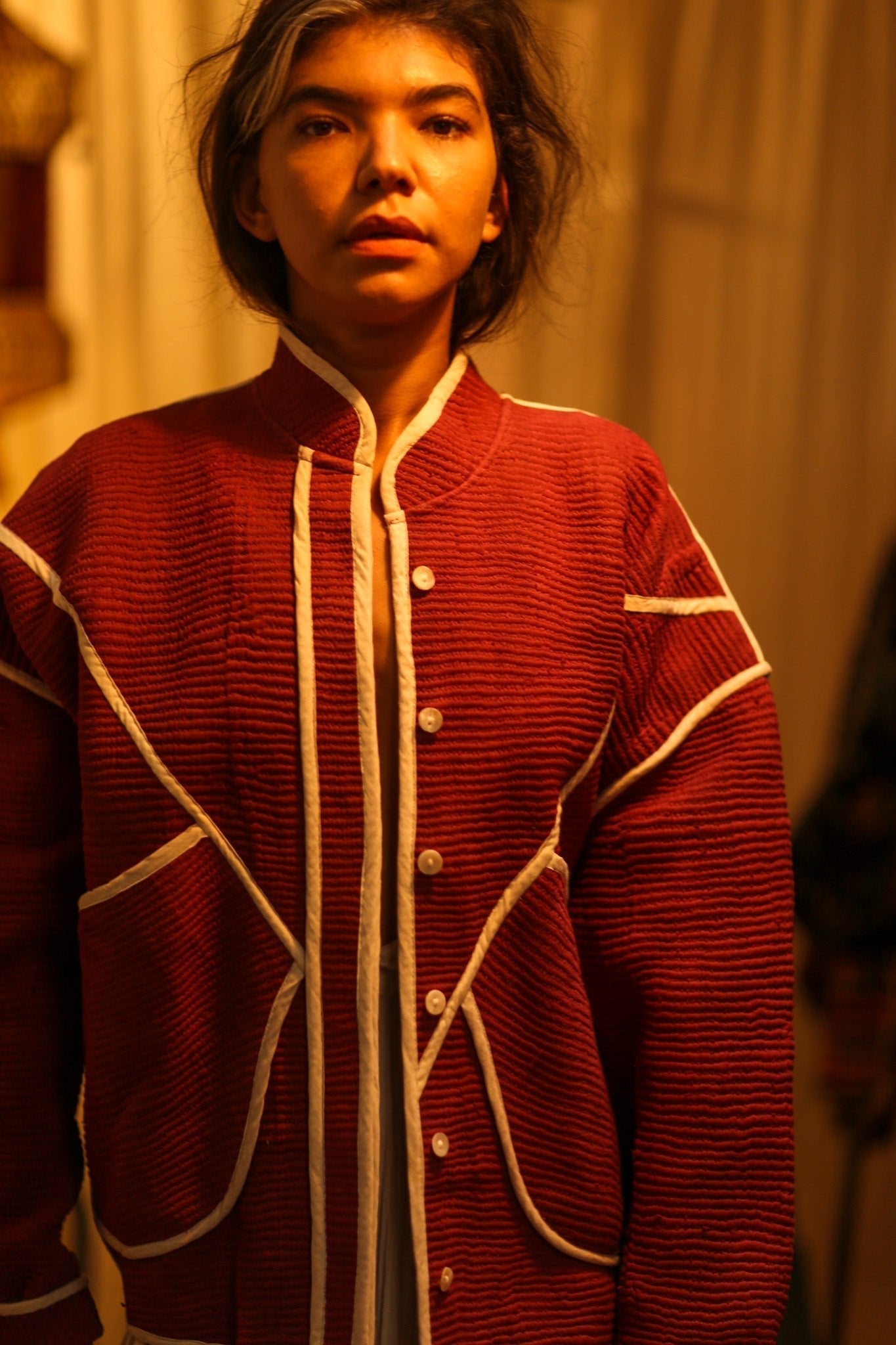 KANTHA JACKET CHERRINE NING - MOMO STUDIO BERLIN - Berlin Concept Store - sustainable & ethical fashion