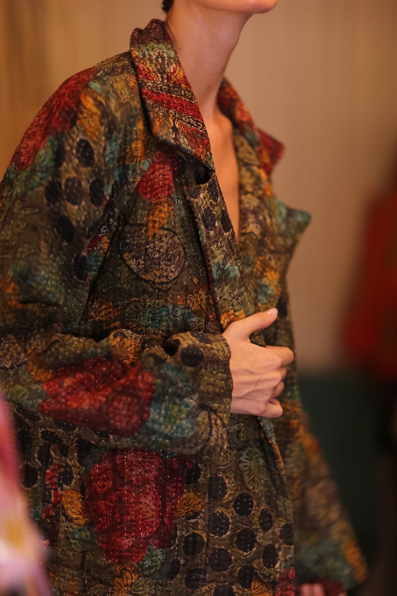 KANTHA JACKET FLORALS DAASI - MOMO STUDIO BERLIN - Berlin Concept Store - sustainable & ethical fashion