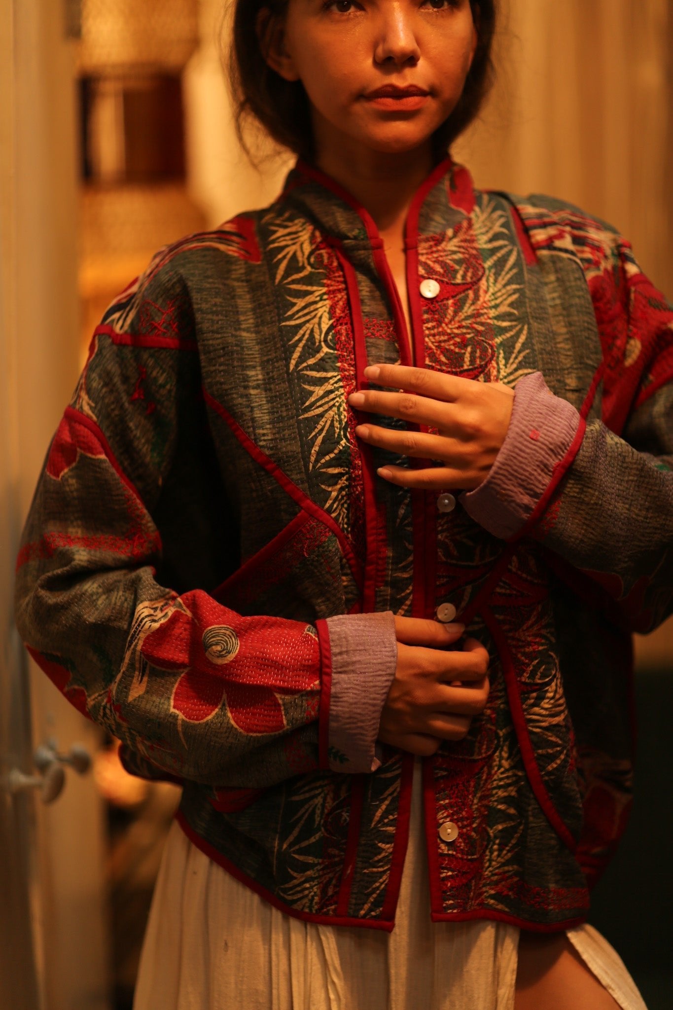 KANTHA JACKET TERRY - MOMO STUDIO BERLIN - Berlin Concept Store - sustainable & ethical fashion