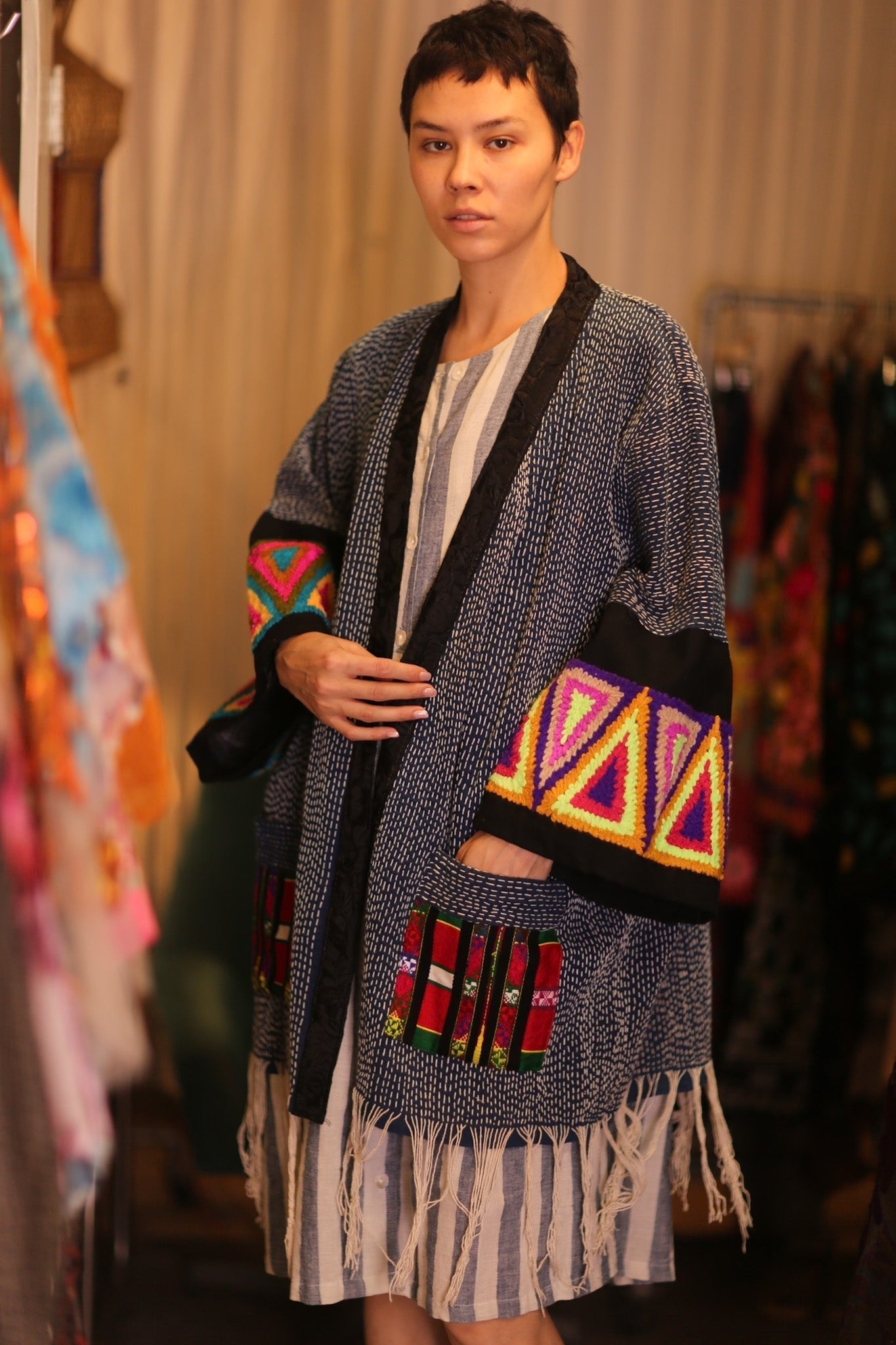 KIMONO HANDCRAFTED SALI - MOMO STUDIO BERLIN - Berlin Concept Store - sustainable & ethical fashion