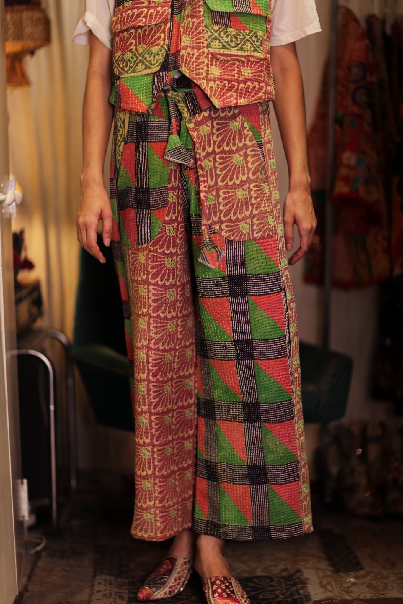 MARLENE KANTHA GILET VEST PRIMARY COLORS - MOMO STUDIO BERLIN - Berlin Concept Store - sustainable & ethical fashion