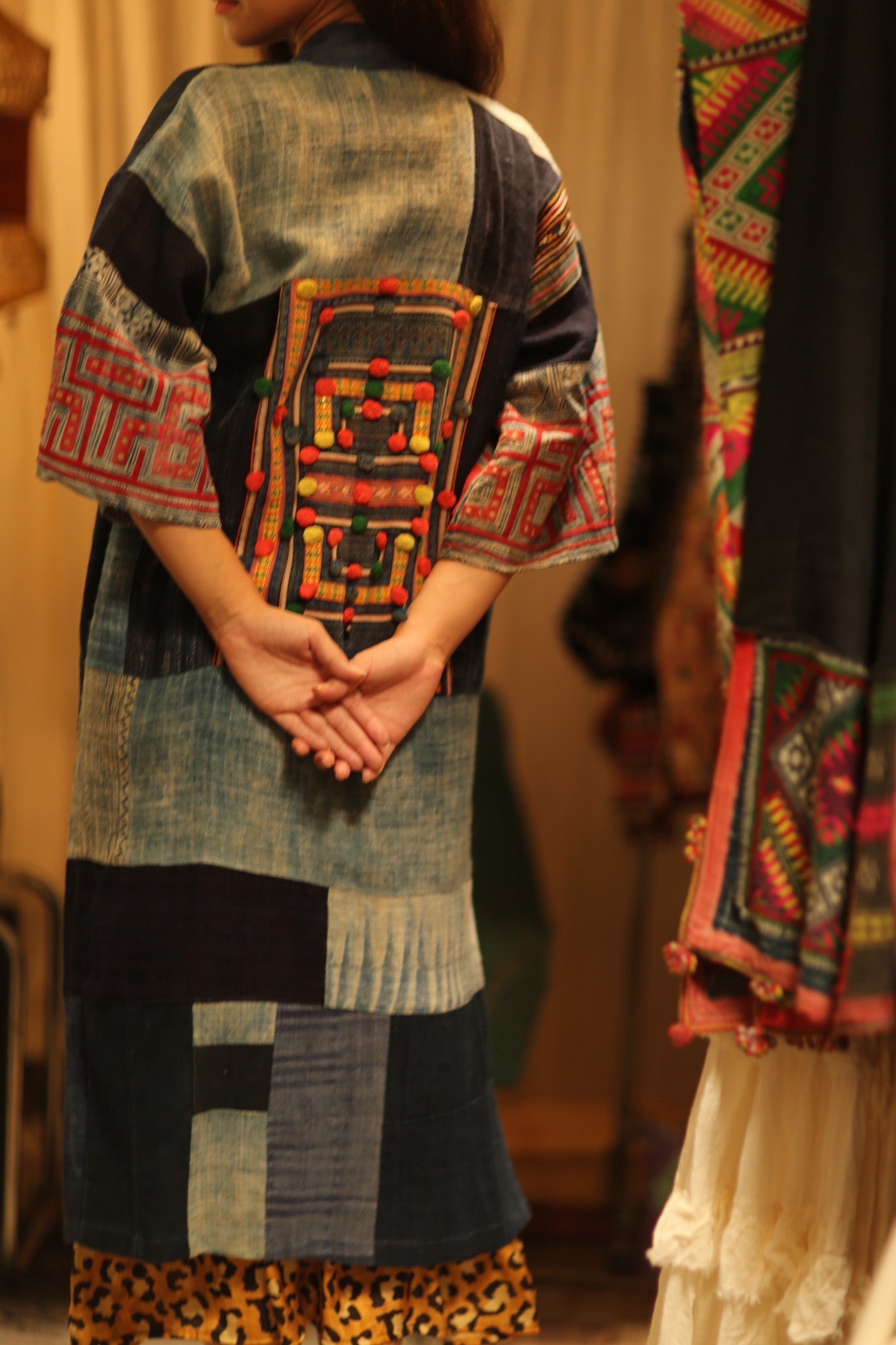 MISHA TRIBAL PATCHWORK KIMONO - MOMO STUDIO BERLIN - Berlin Concept Store - sustainable & ethical fashion