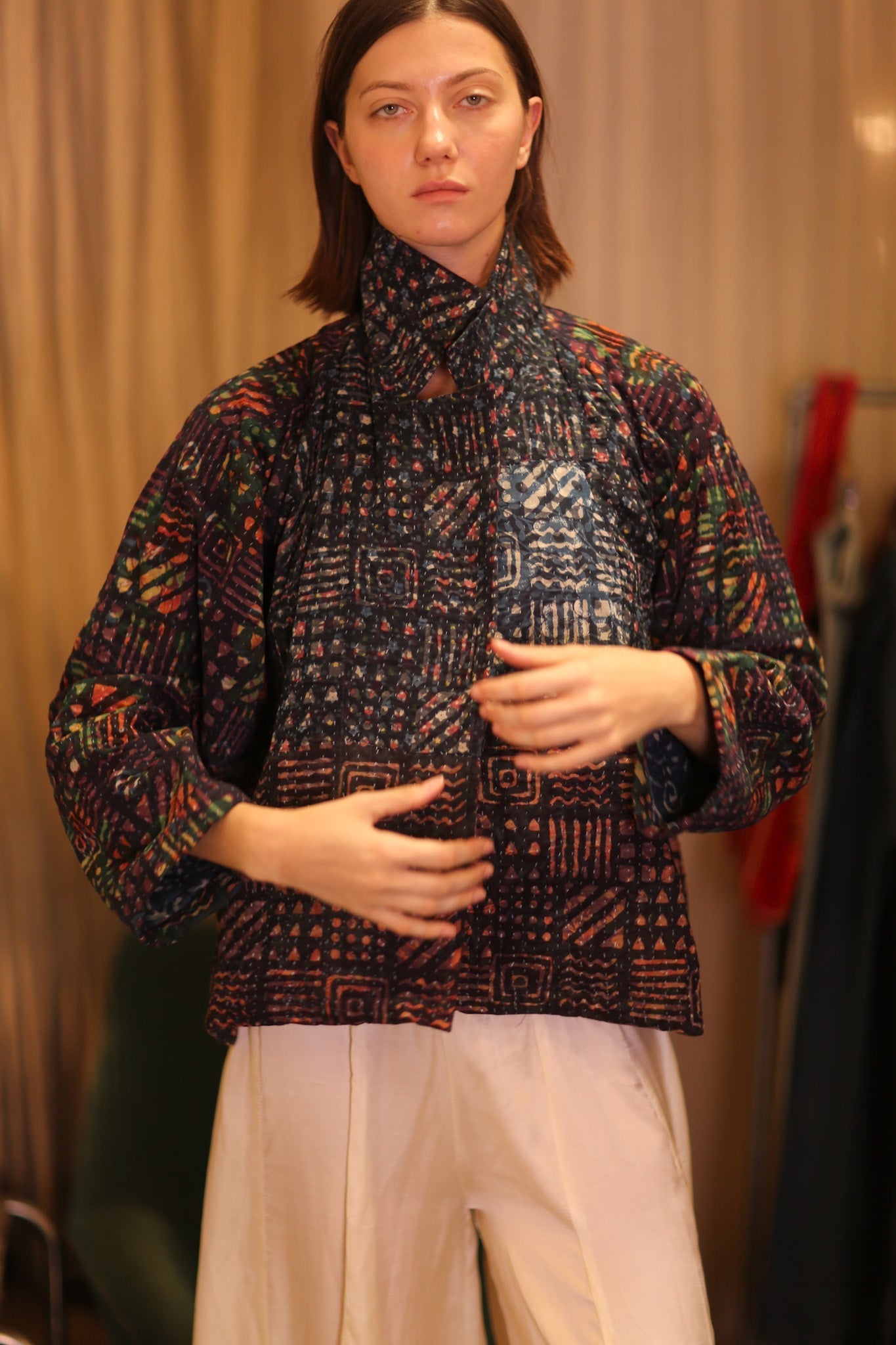 PATTERN KANTHA JACKET THADAI - MOMO STUDIO BERLIN - Berlin Concept Store - sustainable & ethical fashion