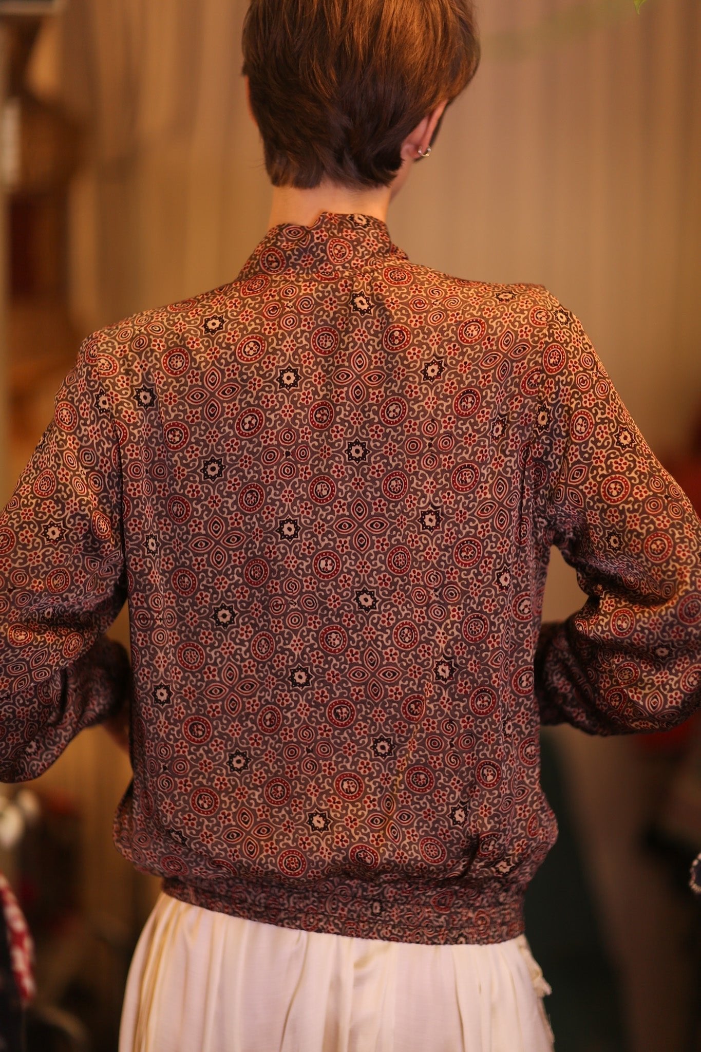 SILK BOMBER JACKET ANCHA KANON - MOMO STUDIO BERLIN - Berlin Concept Store - sustainable & ethical fashion
