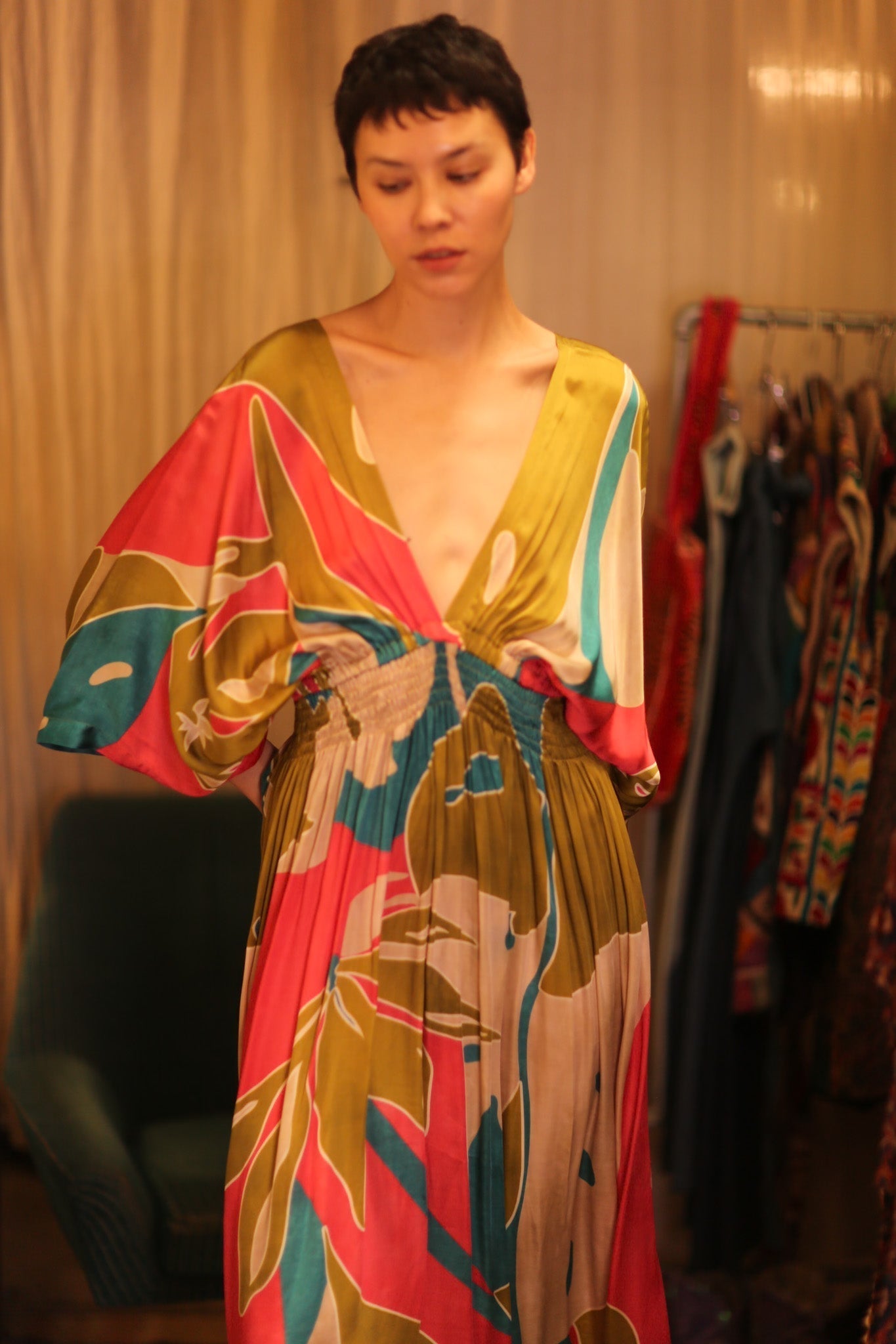 SILK DRESS ZURI YATI - MOMO STUDIO BERLIN - Berlin Concept Store - sustainable & ethical fashion