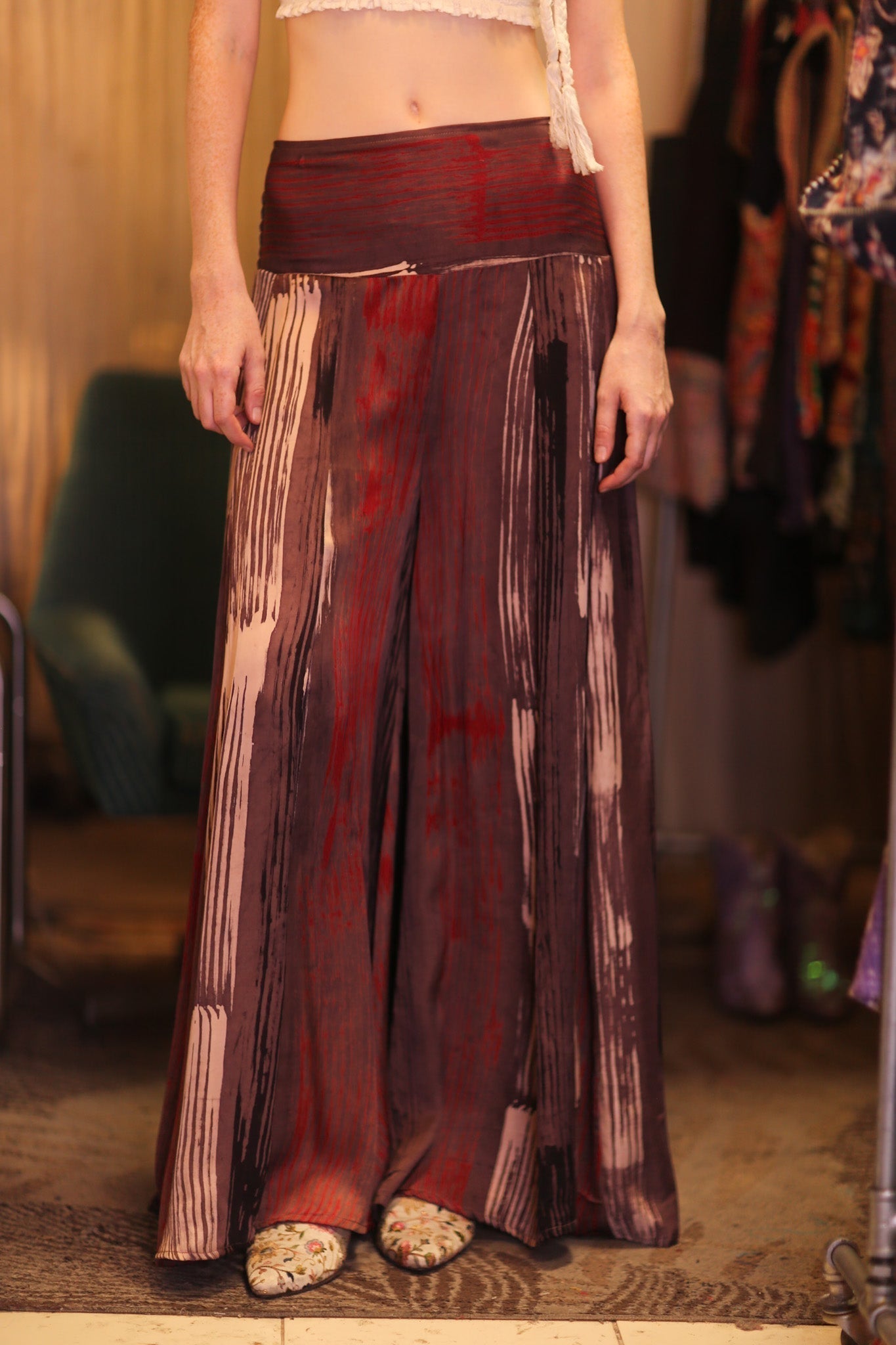 SILK WIDE LEG LONG PANTS RUBY BARNETT - MOMO STUDIO BERLIN - Berlin Concept Store - sustainable & ethical fashion