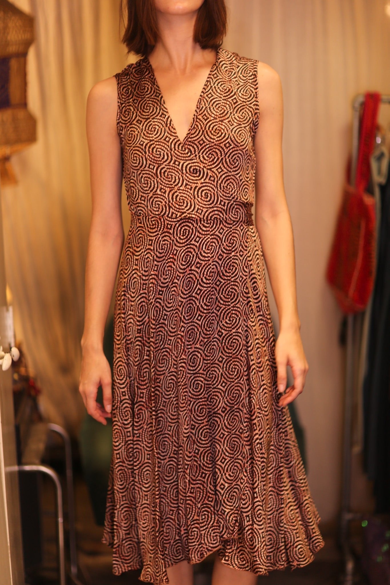 SILK WRAO DRESS GABRIELE NILONE - MOMO STUDIO BERLIN - Berlin Concept Store - sustainable & ethical fashion
