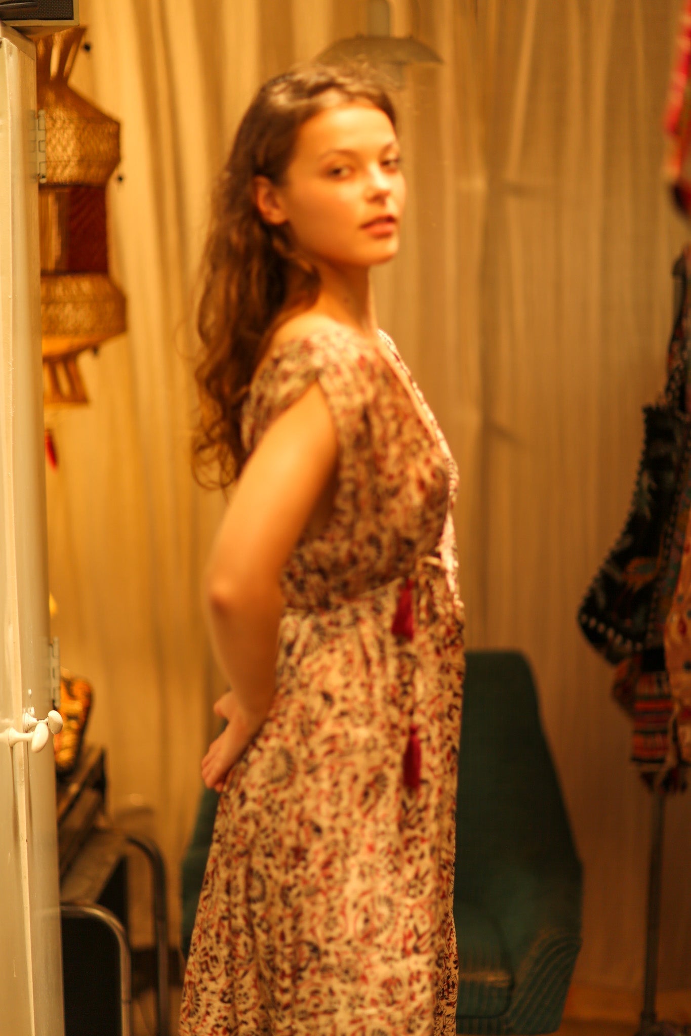 VICTORIA DRESS SILK CIRCUS RED - MOMO STUDIO BERLIN - Berlin Concept Store - sustainable & ethical fashion