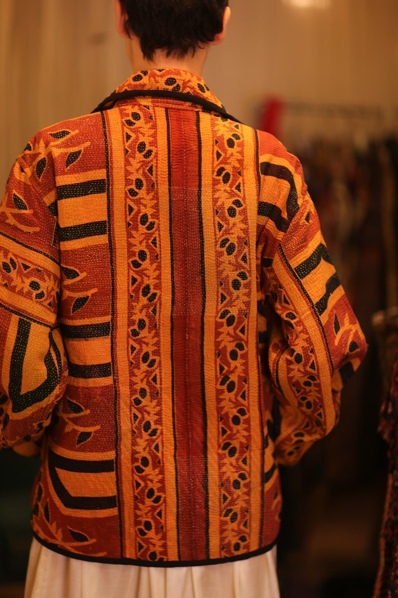 VINTAGE FABRIC KANTHA JACKET ZAM - MOMO STUDIO BERLIN - Berlin Concept Store - sustainable & ethical fashion