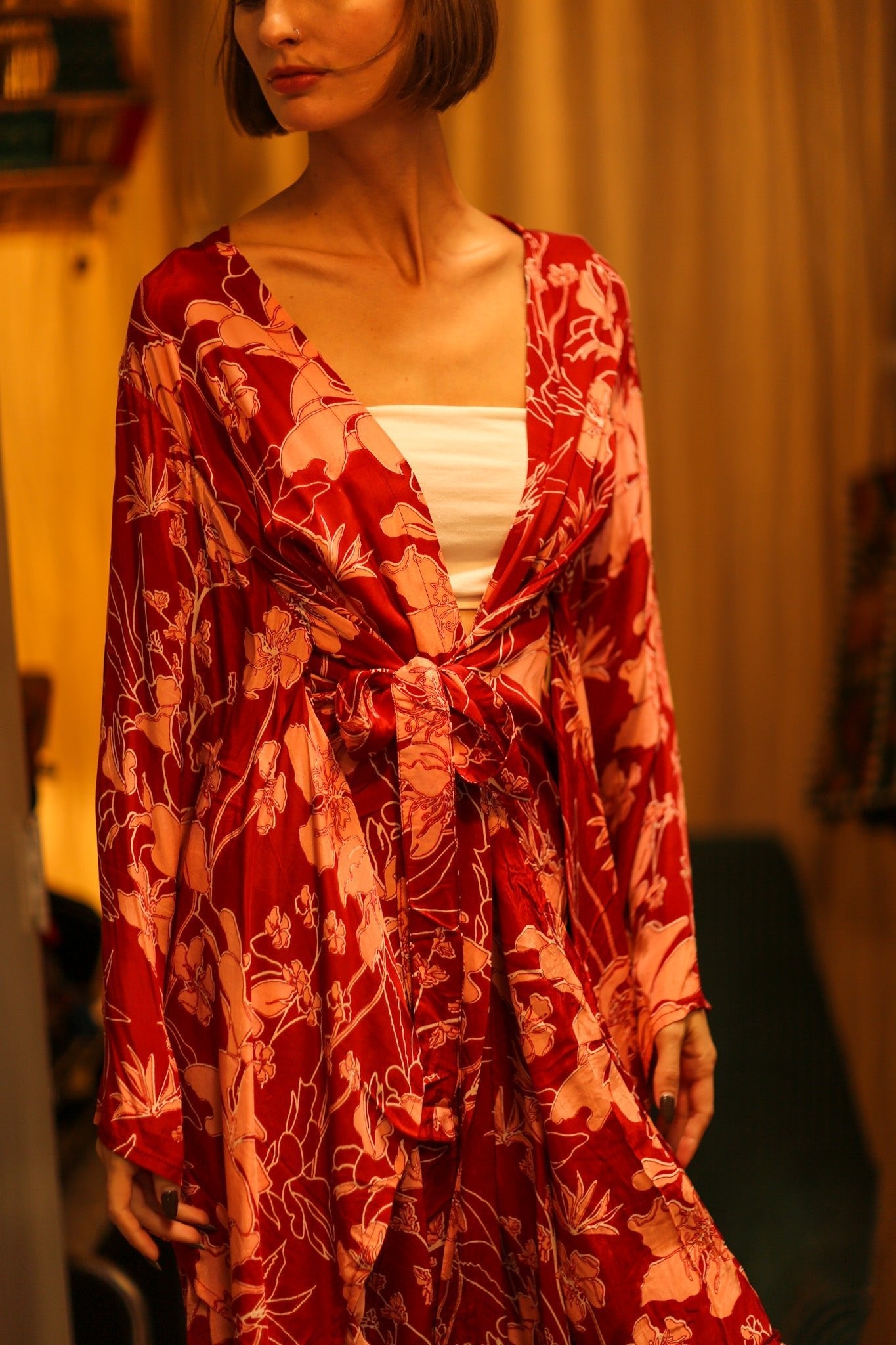 XXL WING SILK KIMONO JEEN - MOMO STUDIO BERLIN - Berlin Concept Store - sustainable & ethical fashion