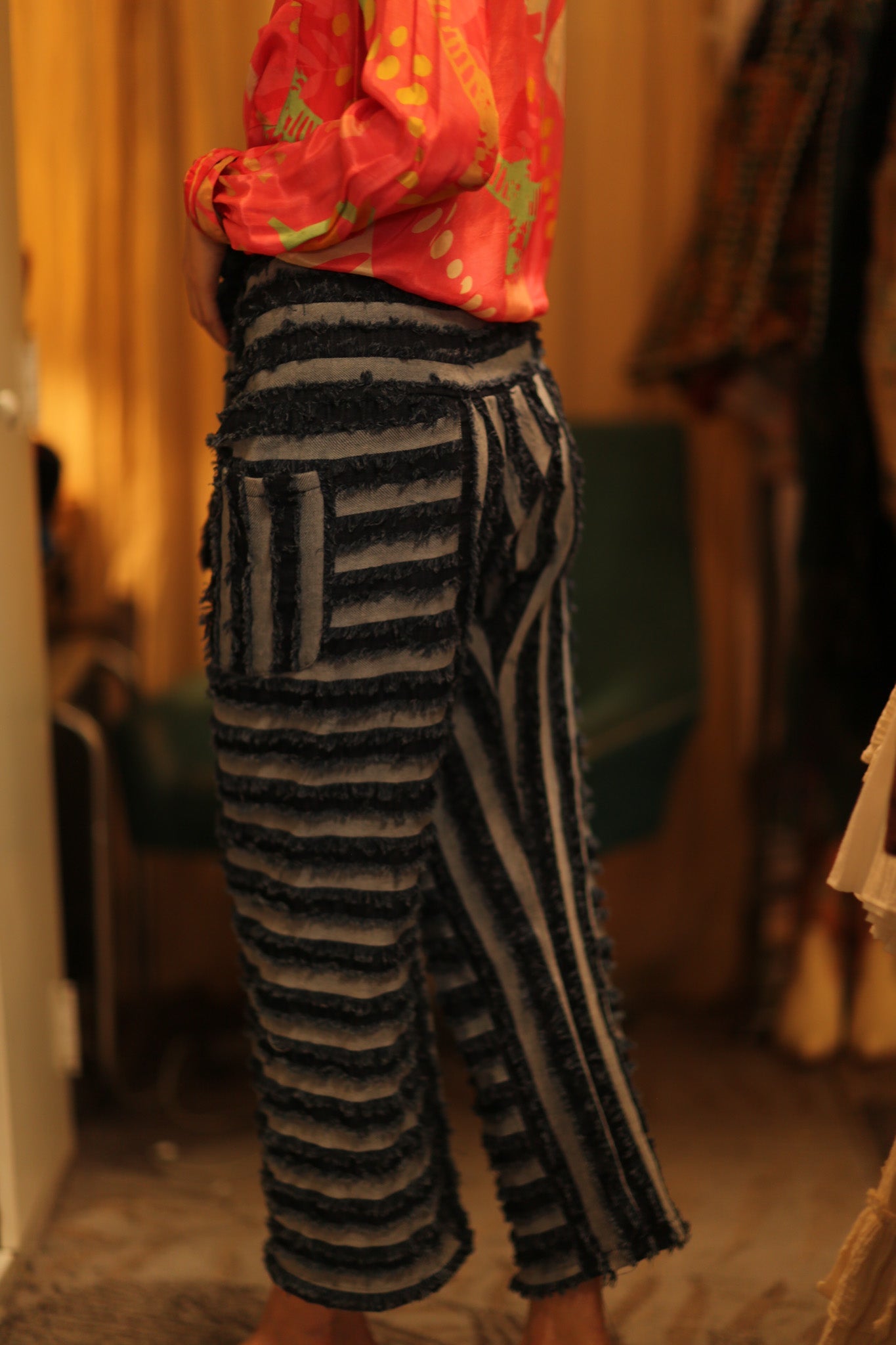 DENIM FISHERMAN PANTS LEROY