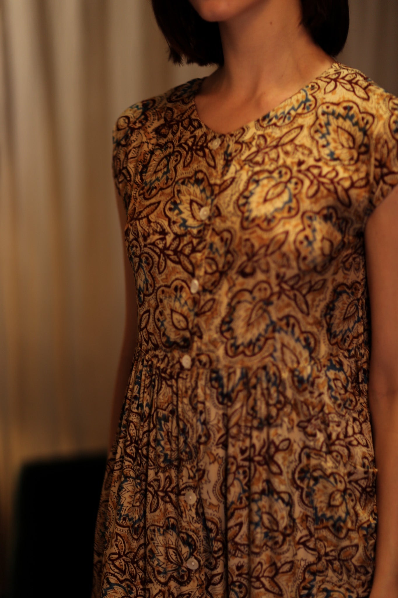 EDITH SILK DRESS DECO