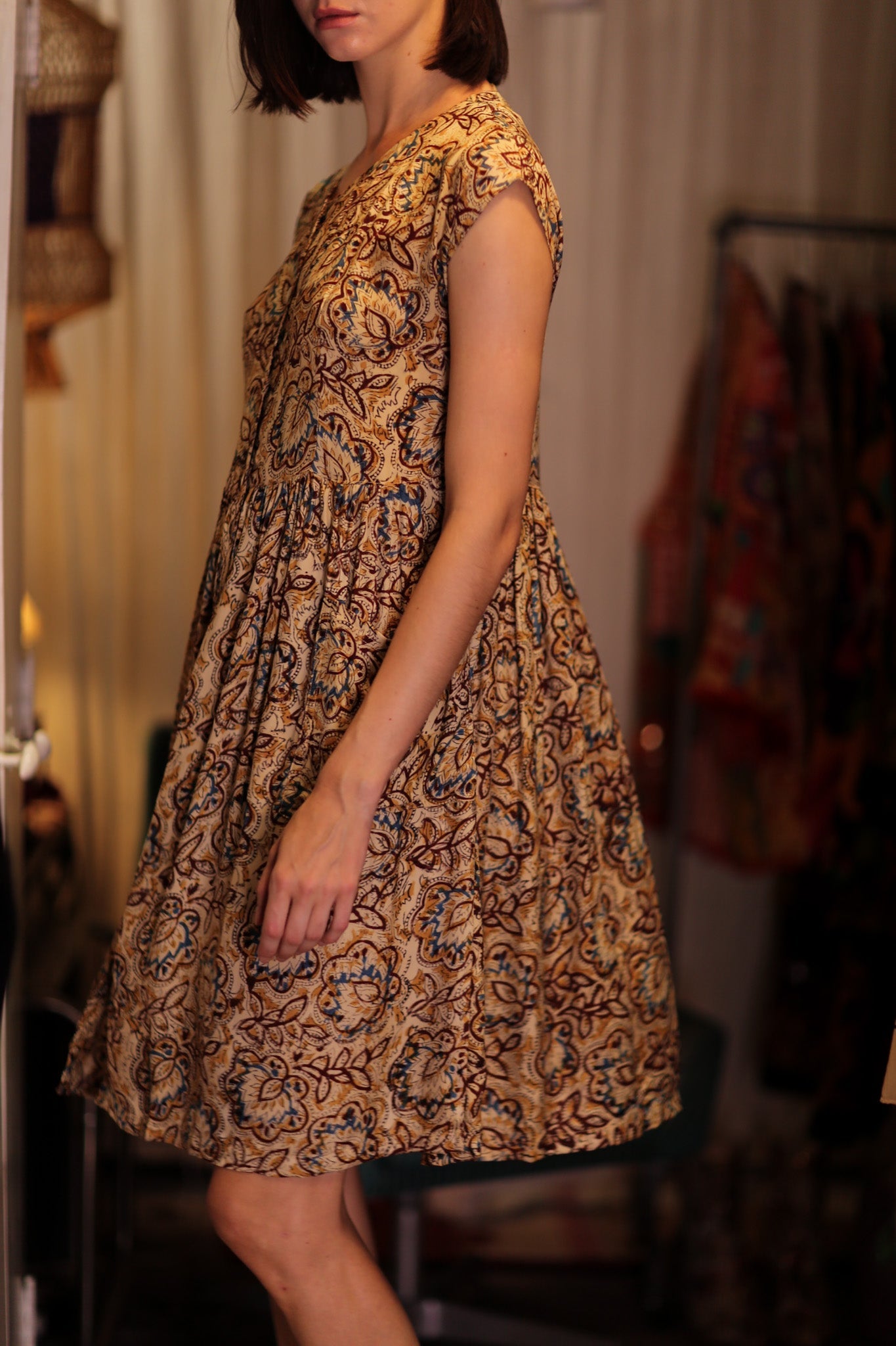 EDITH SILK DRESS DECO