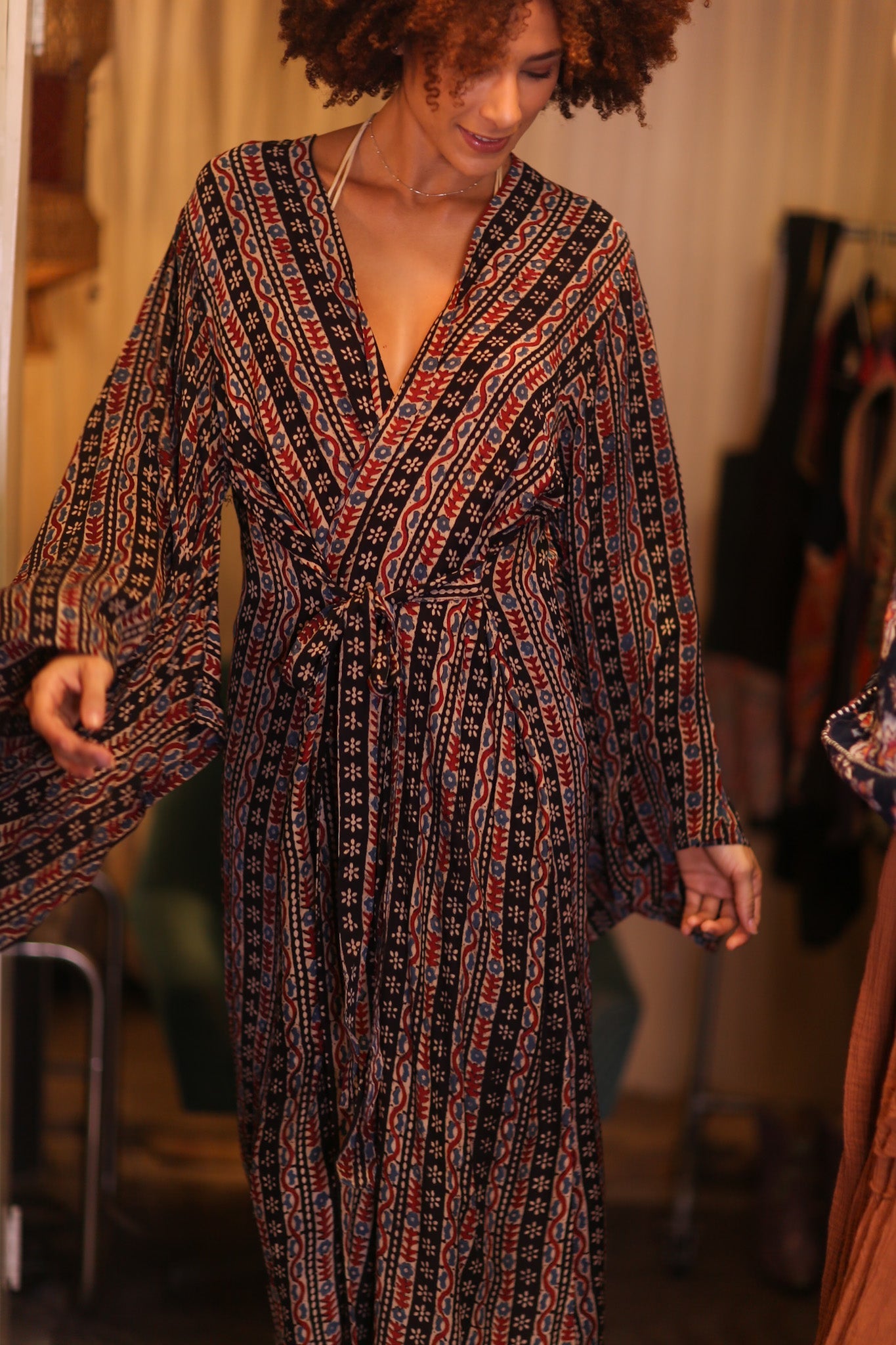 SILK WING KIMONO PINA KYOTN