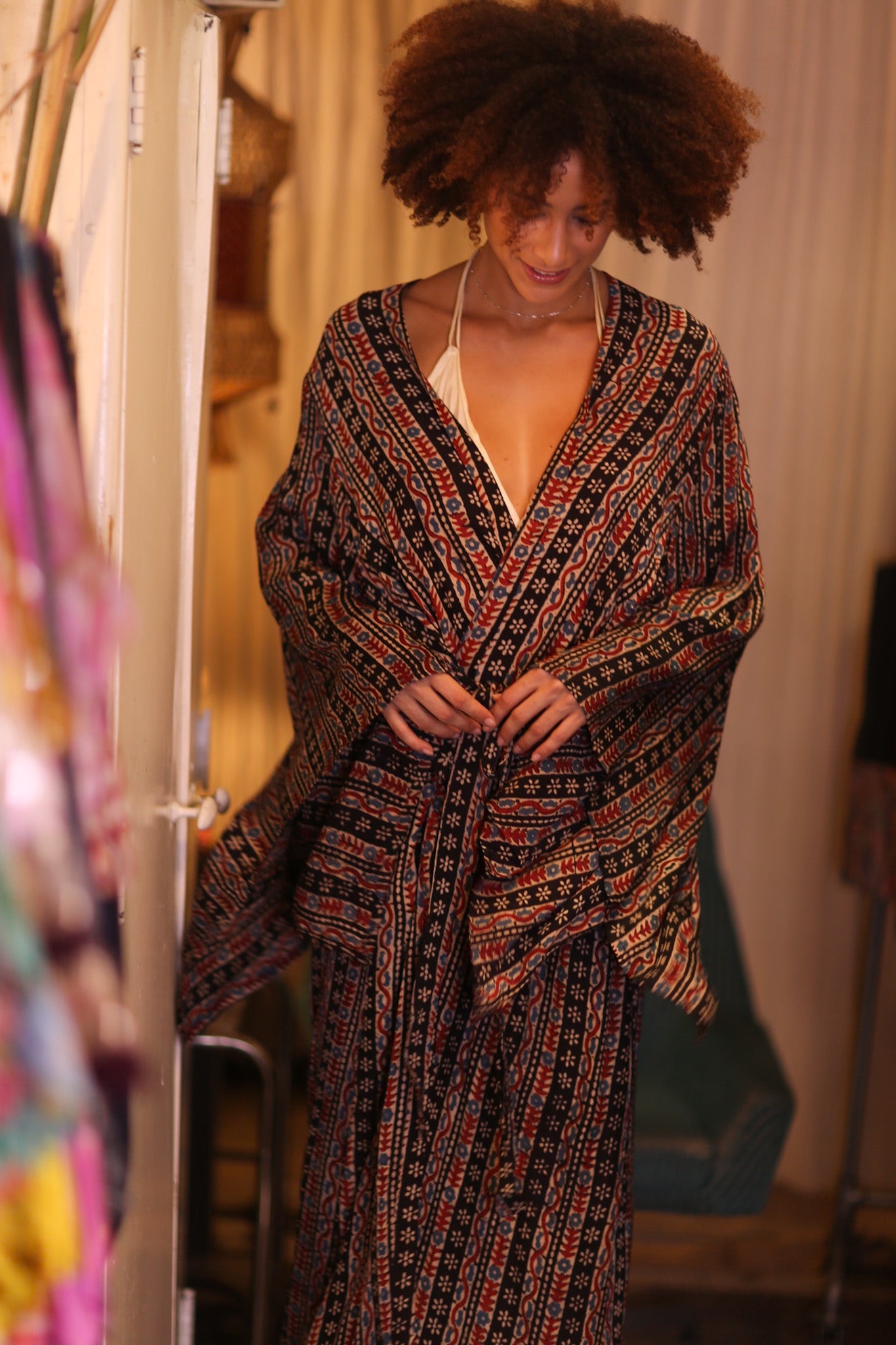 SILK WING KIMONO PINA KYOTN