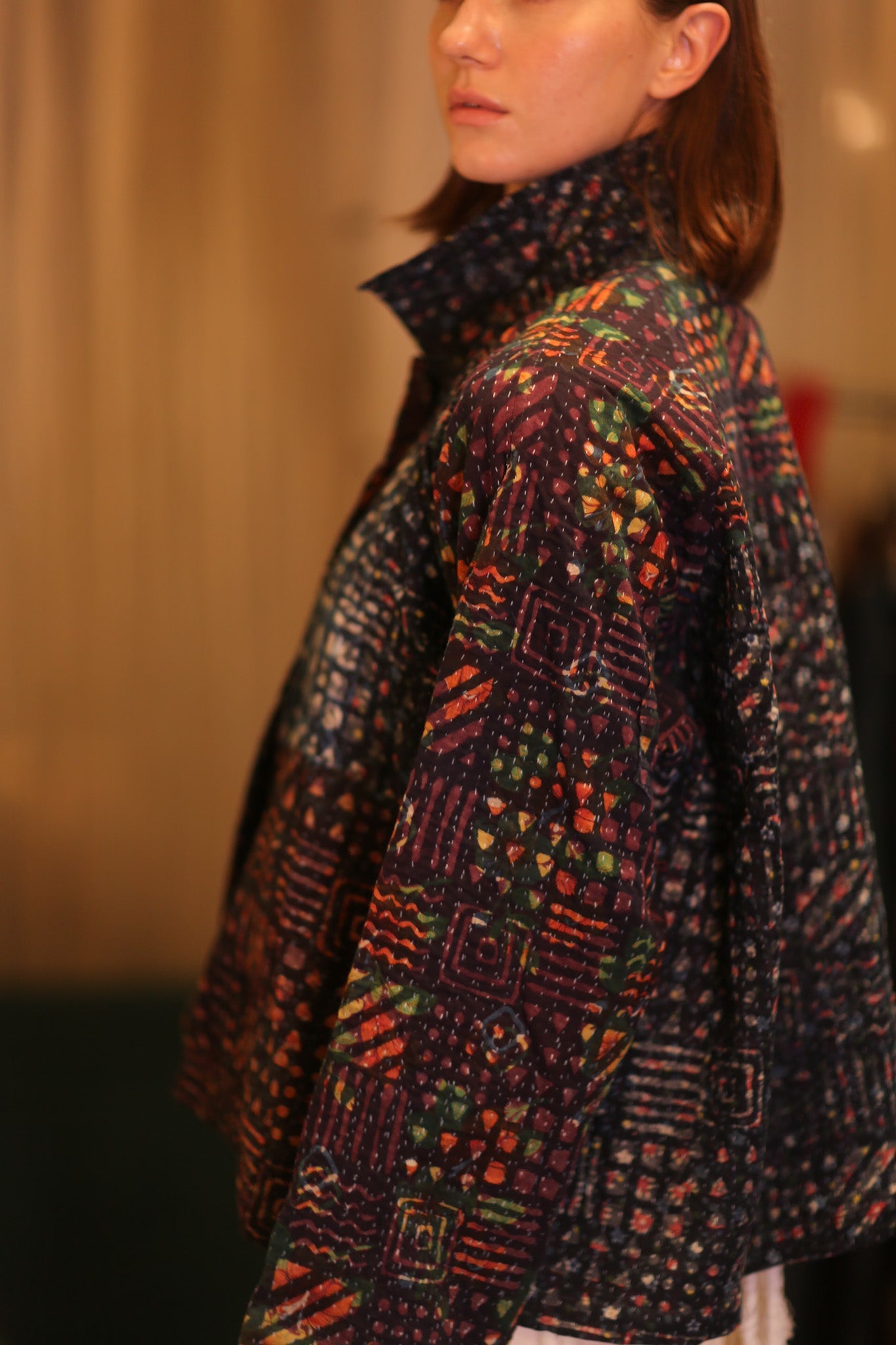 PATTERN KANTHA JACKET THADAI
