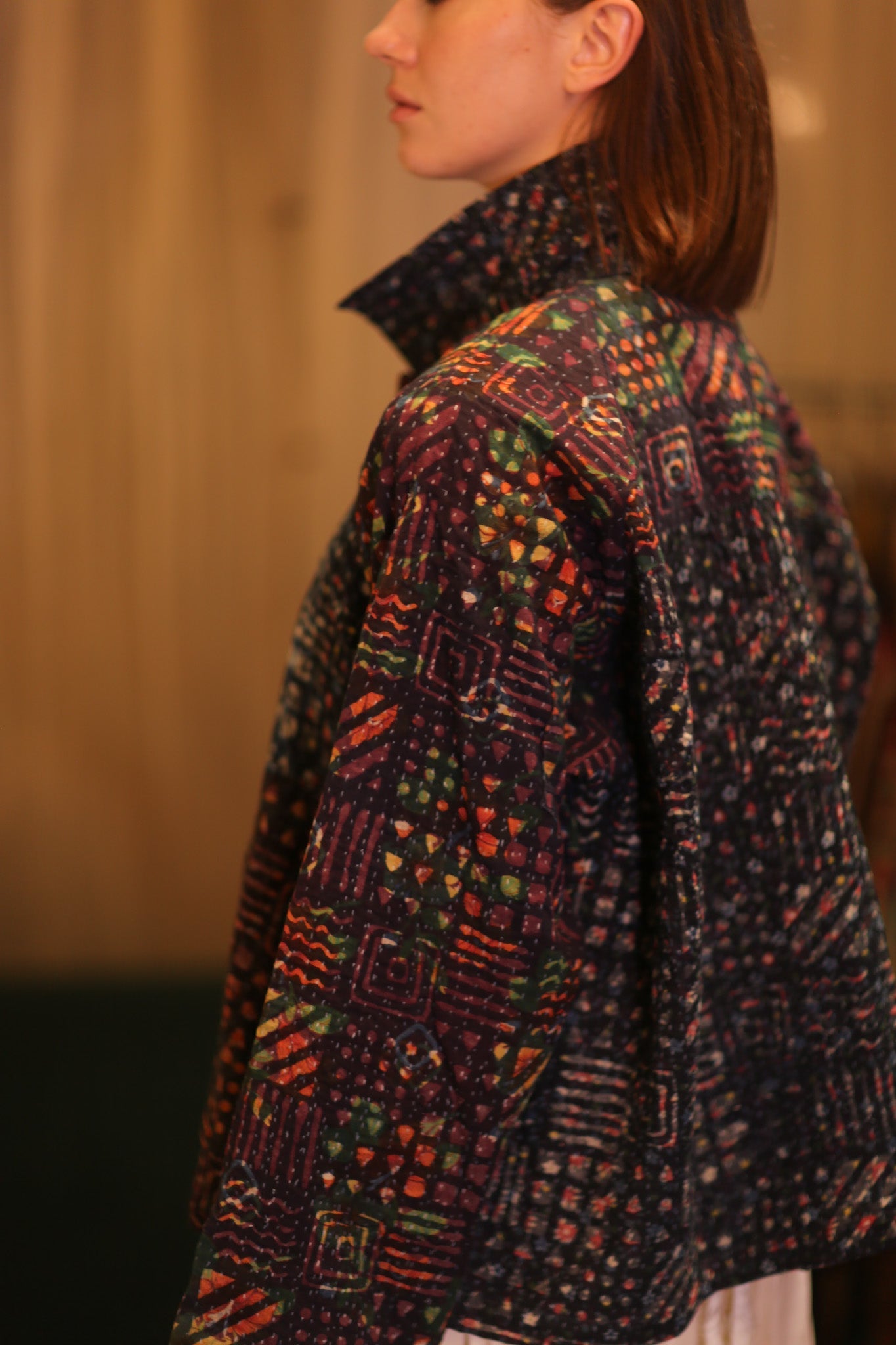 PATTERN KANTHA JACKET THADAI