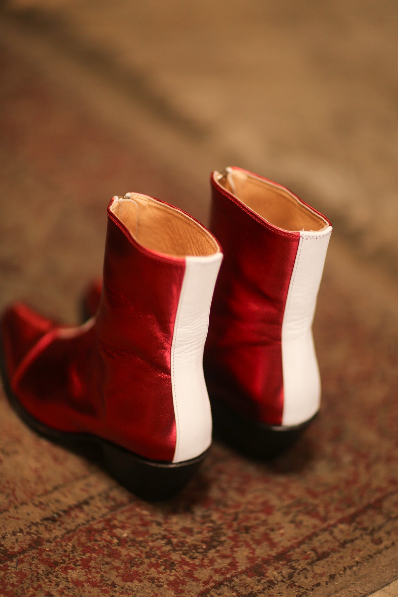 RED ȚOP ZIPPER  BOOTS ANNI