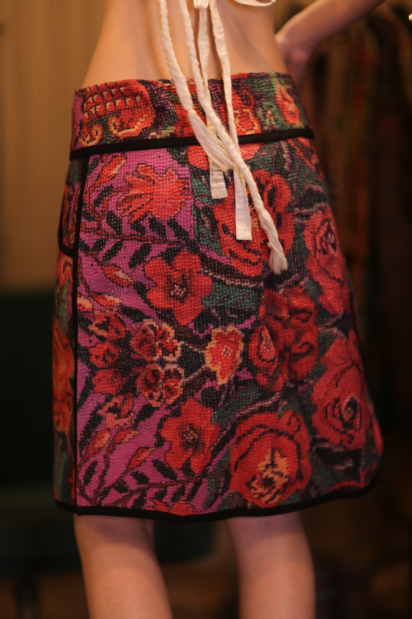 FLORAL SKIRT THE ROSE