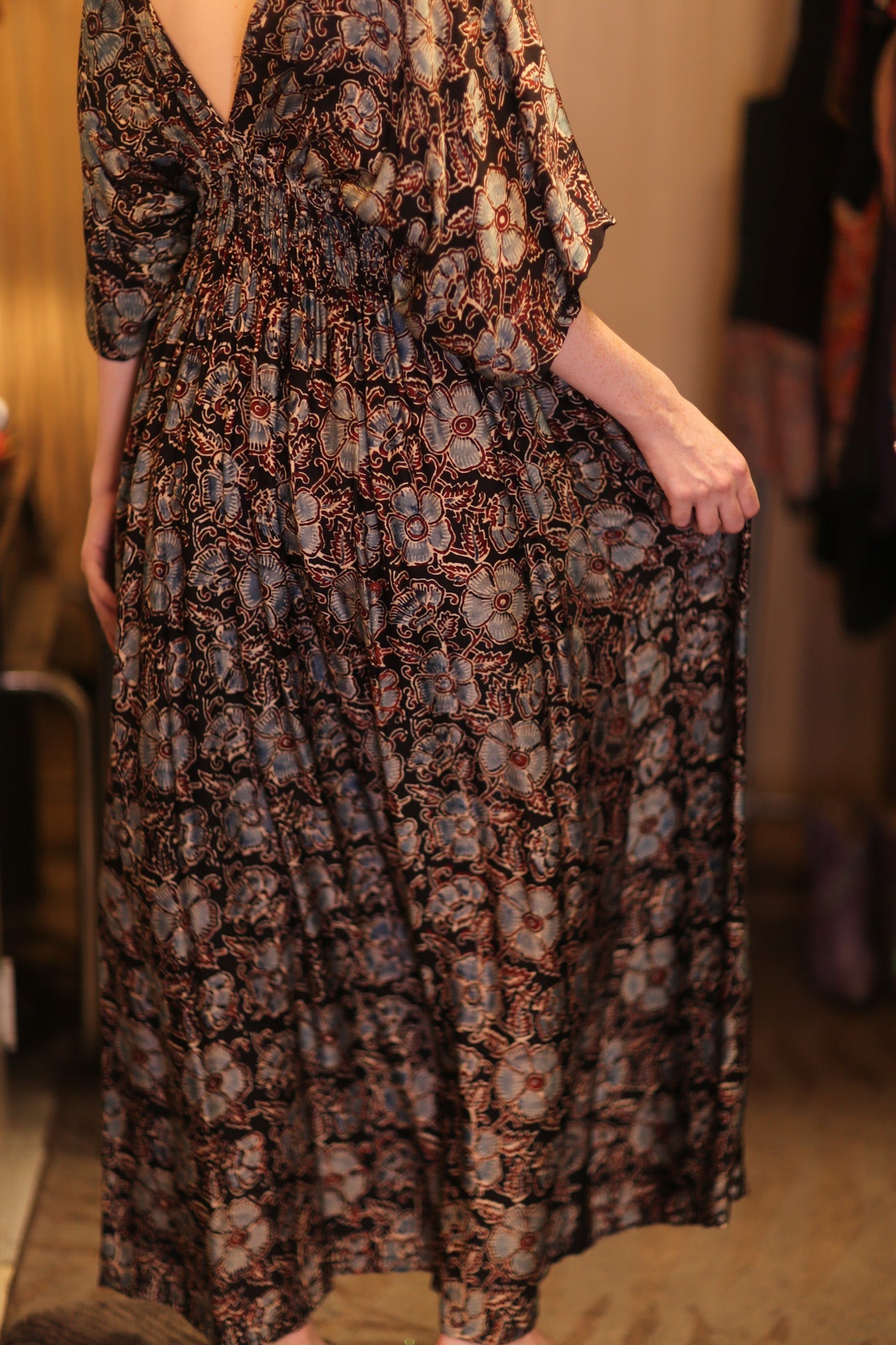 ZURI SILK DRESS DAISYIS