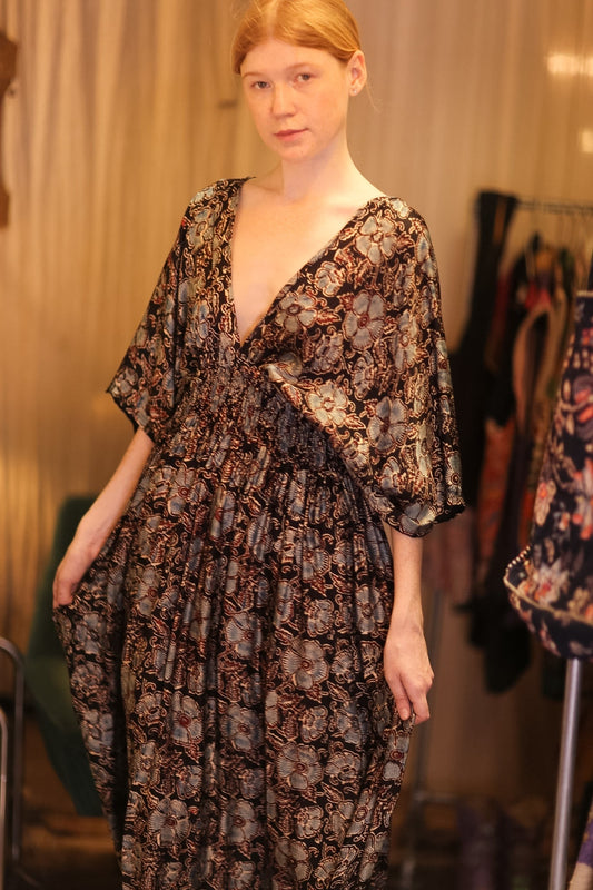 ZURI SILK DRESS DAISYIS