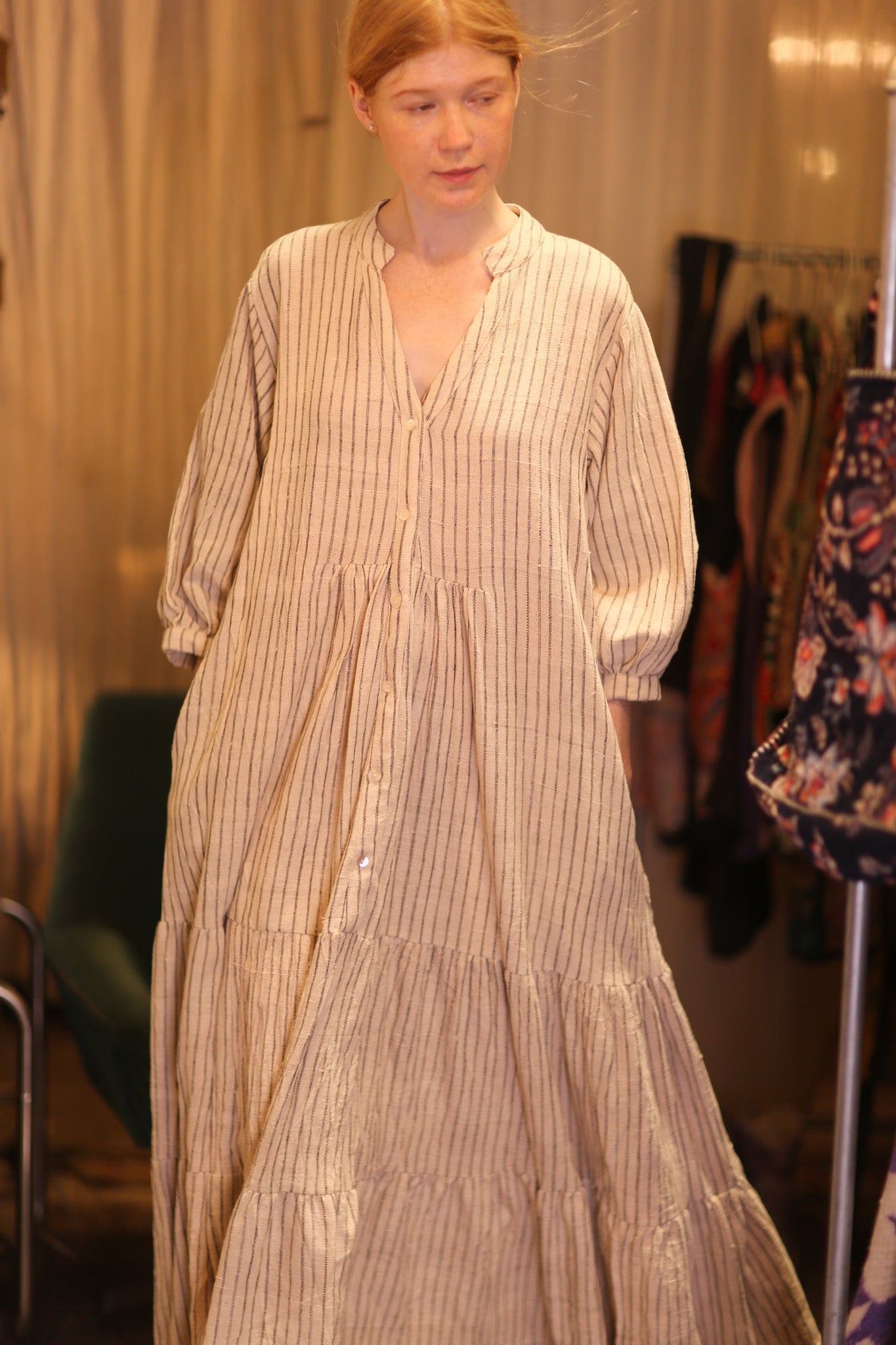 HANDWOVEN COTTON DRESS SUSIE ASHA