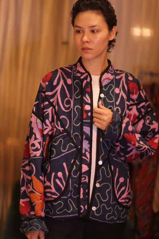 EMBROIDERED SUZANI JACKET JIM