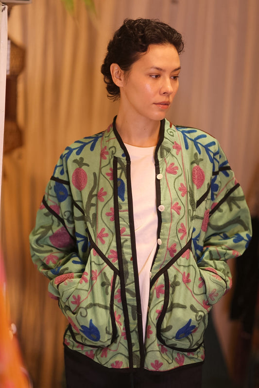 EMBROIDERED SUZANI JACKET MINA