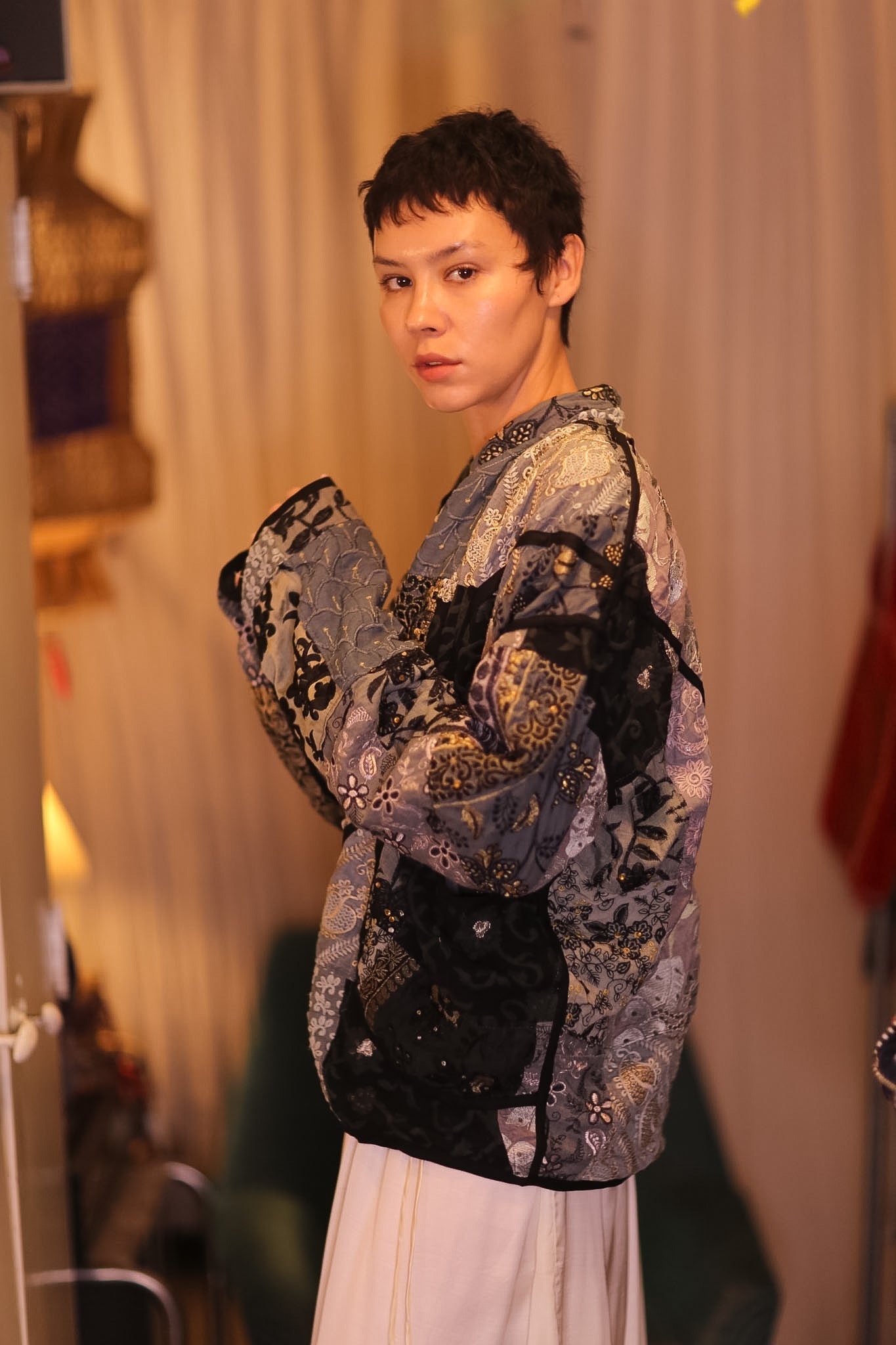 PATCHWORK PATTERN JACKET YILAYTHANT