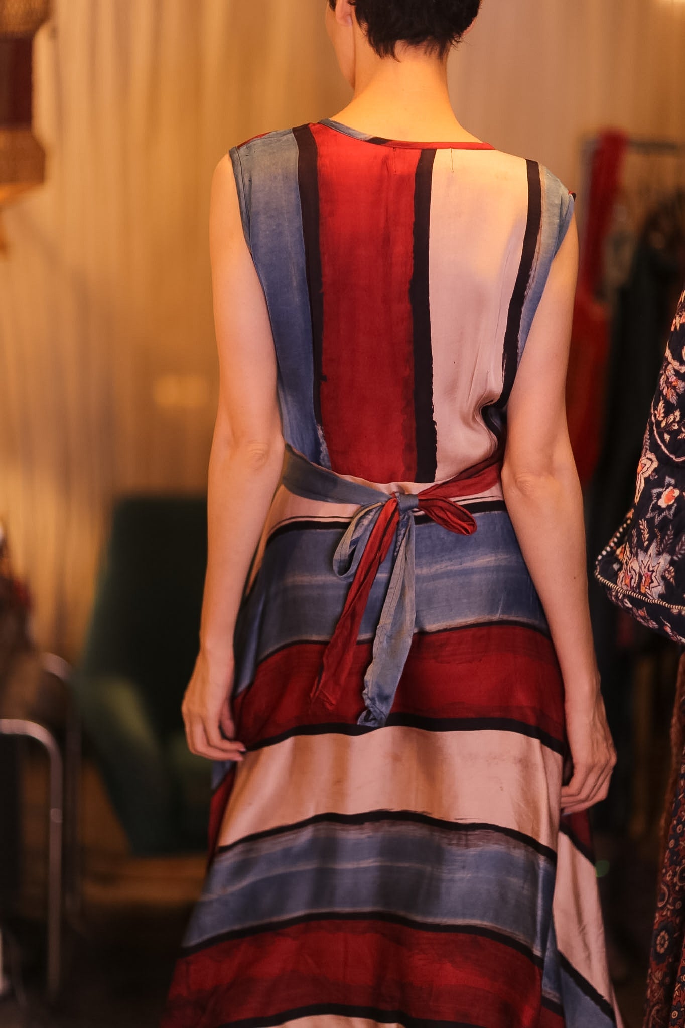 WRAP SILK DRESS GABRIELE CHOLADA