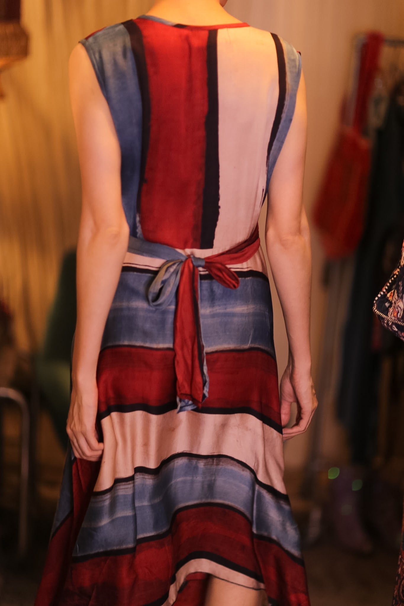WRAP SILK DRESS GABRIELE CHOLADA