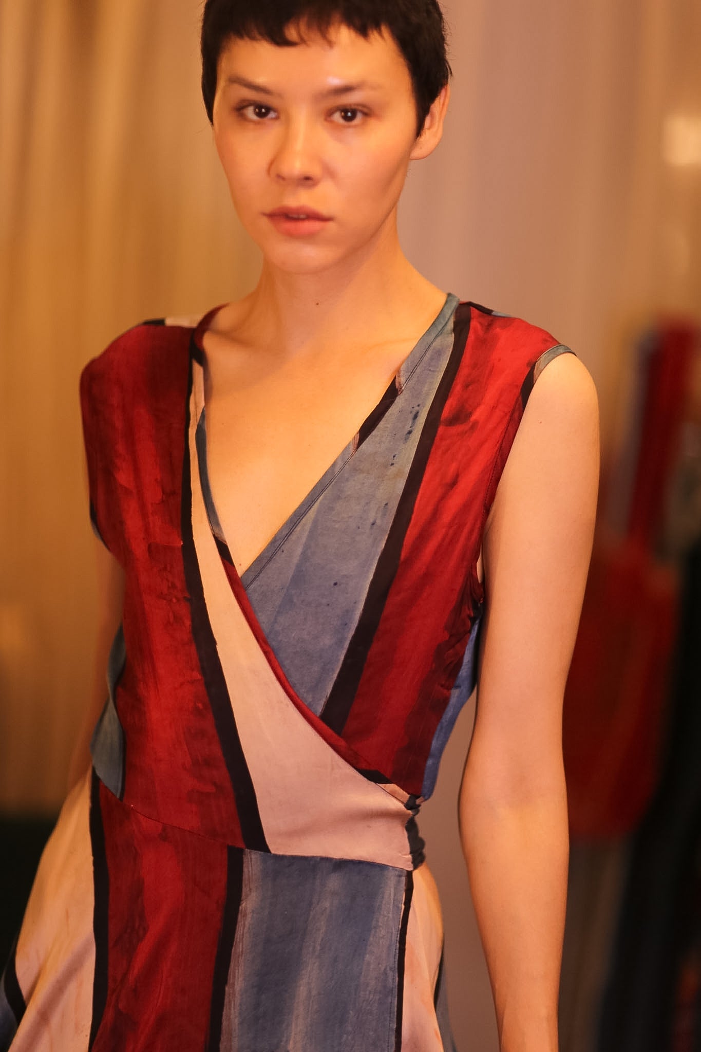 WRAP SILK DRESS GABRIELE CHOLADA