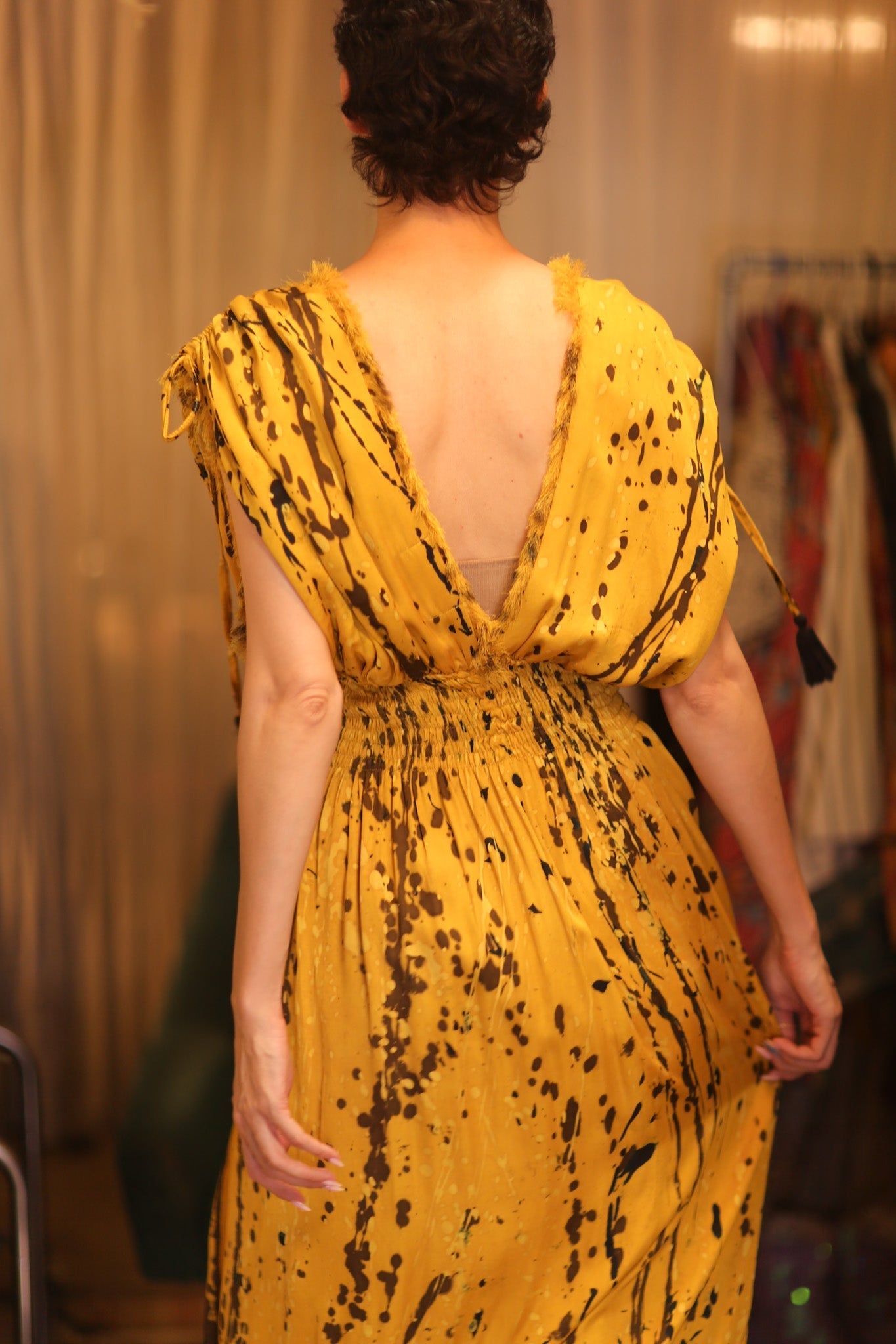 SILK DRESS SCARLETT ANYAR