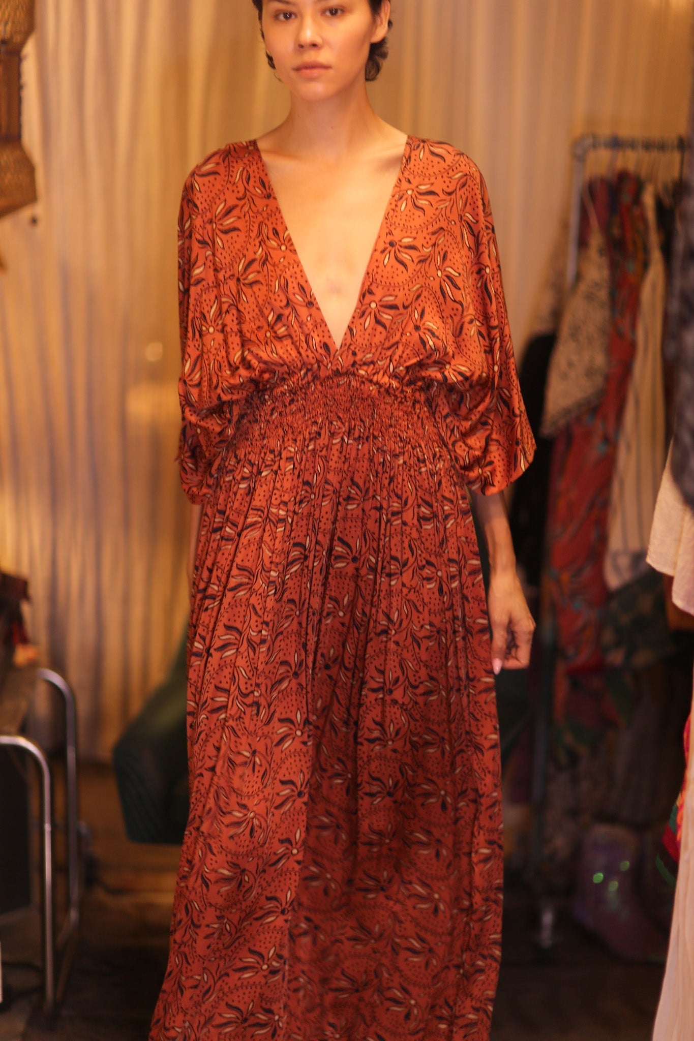 SILK DRESS ZURI YOZO