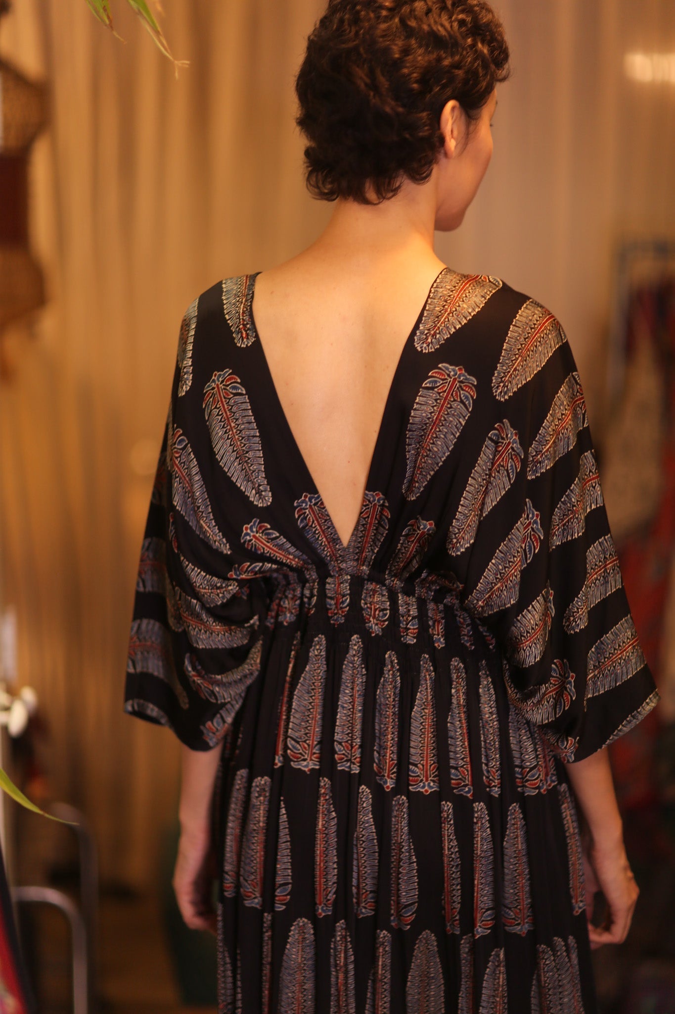 SILK DRESS ZURI DIN