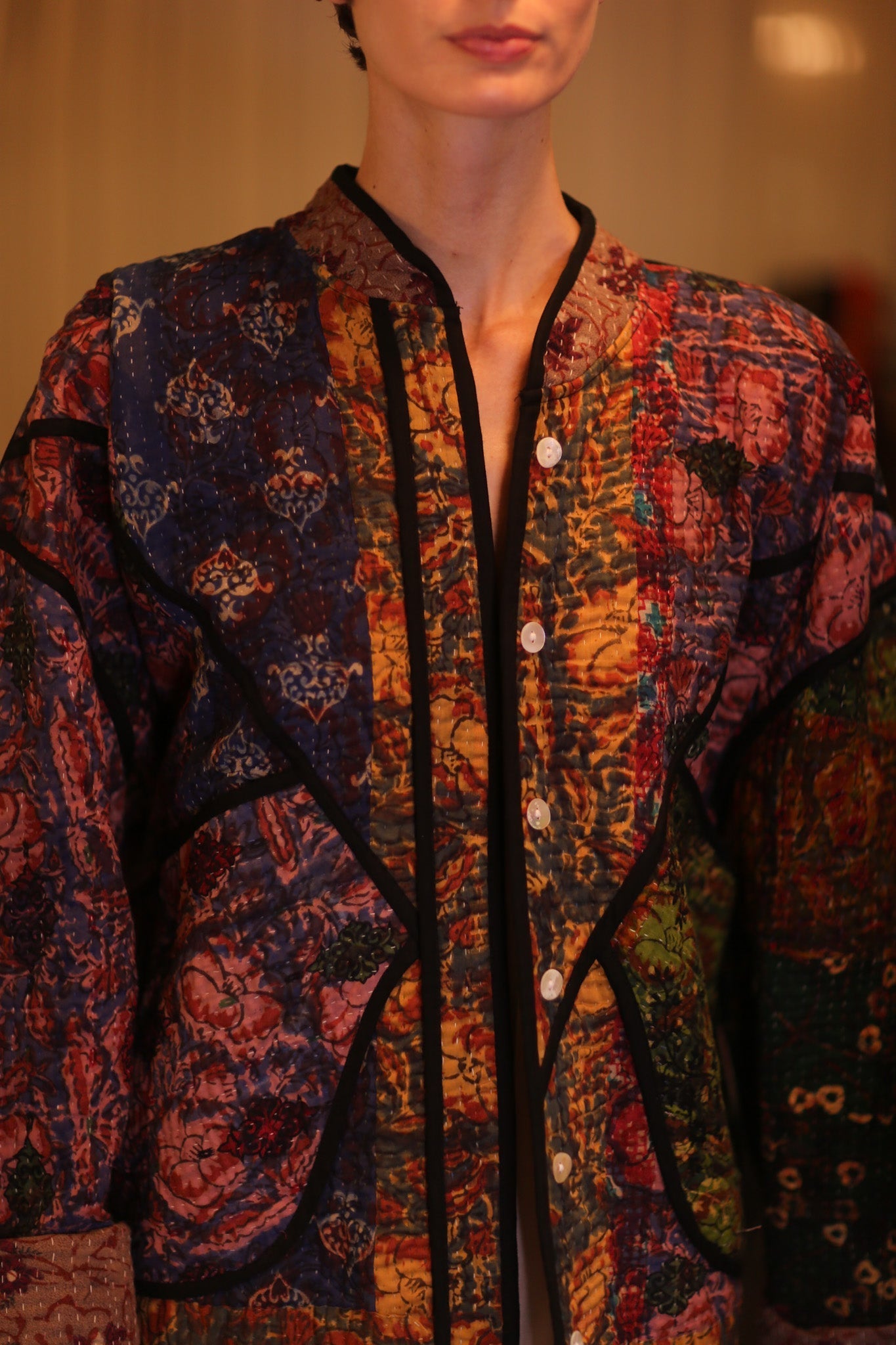 PATCHWORK KANTHA JACKET LIEBLINGS