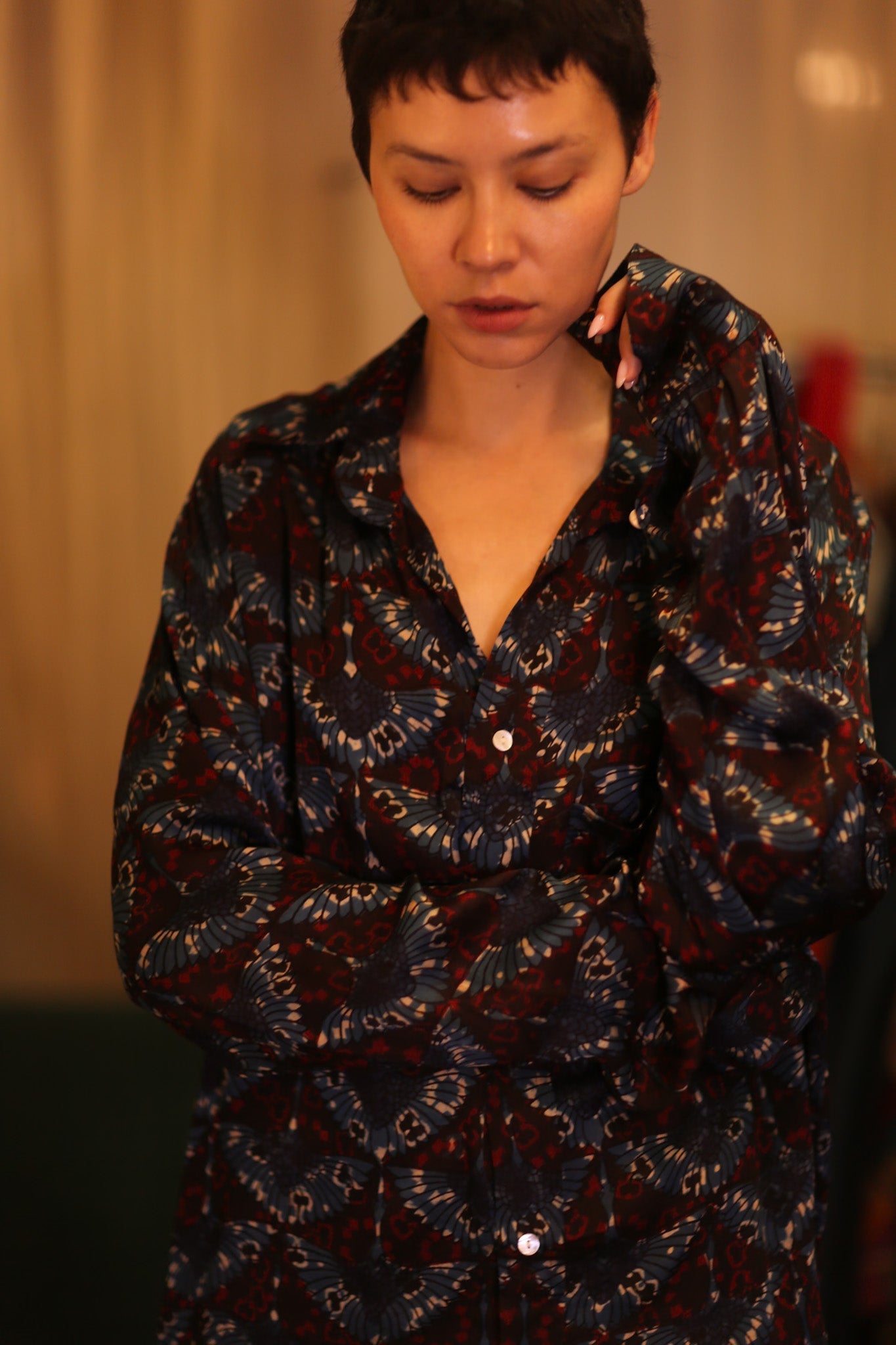 SILK BOYFRIEND SHIRT BILLIE YART