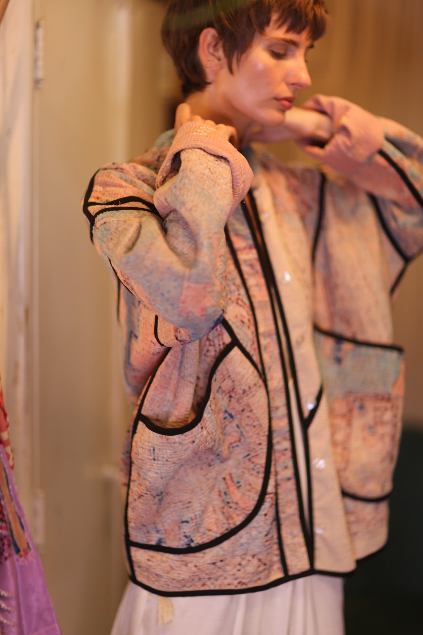 KANTHA JACKET ETHEREAL