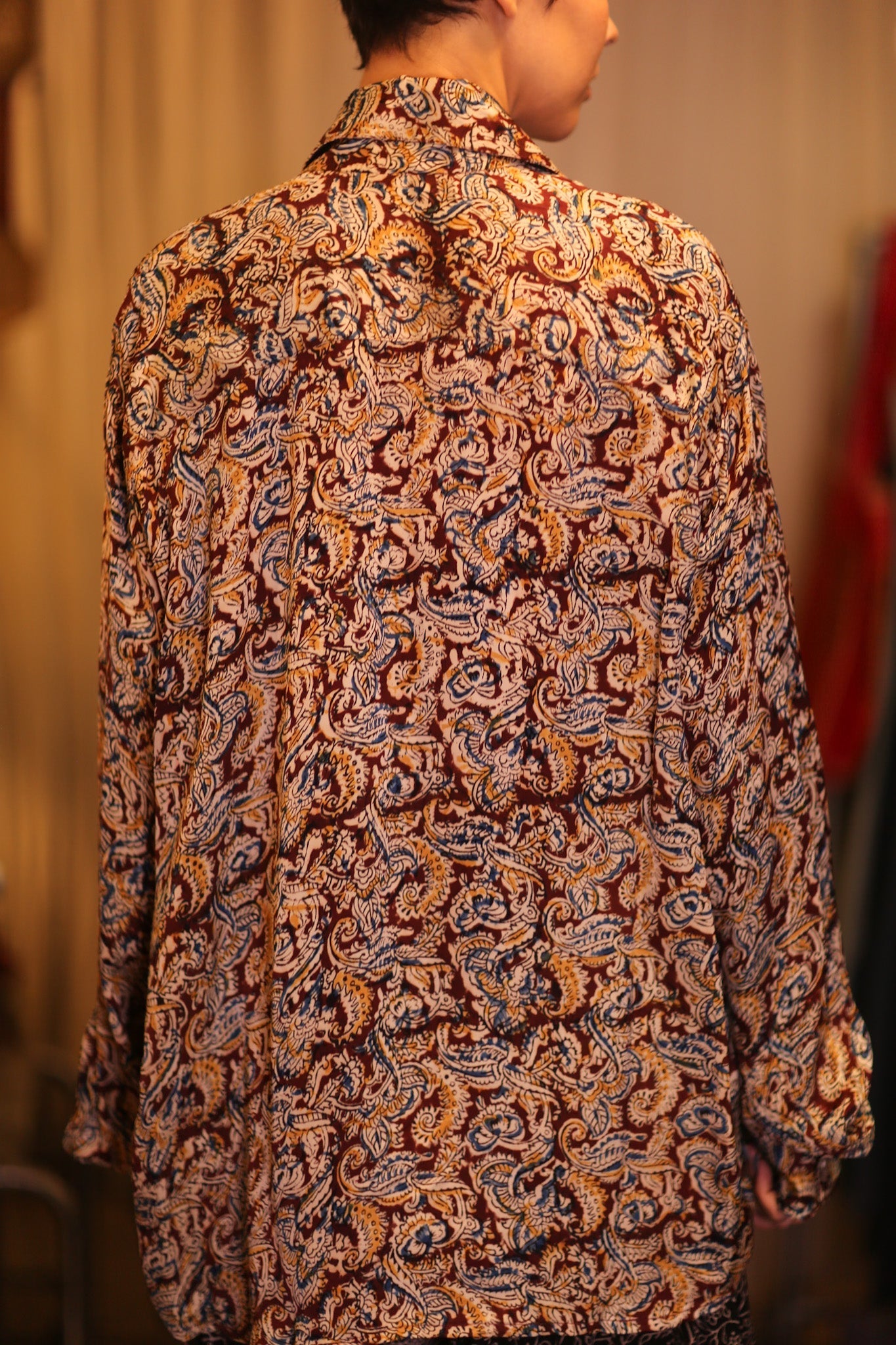 SILK BOYFRIEND BILLIE SHIRT PARTATE