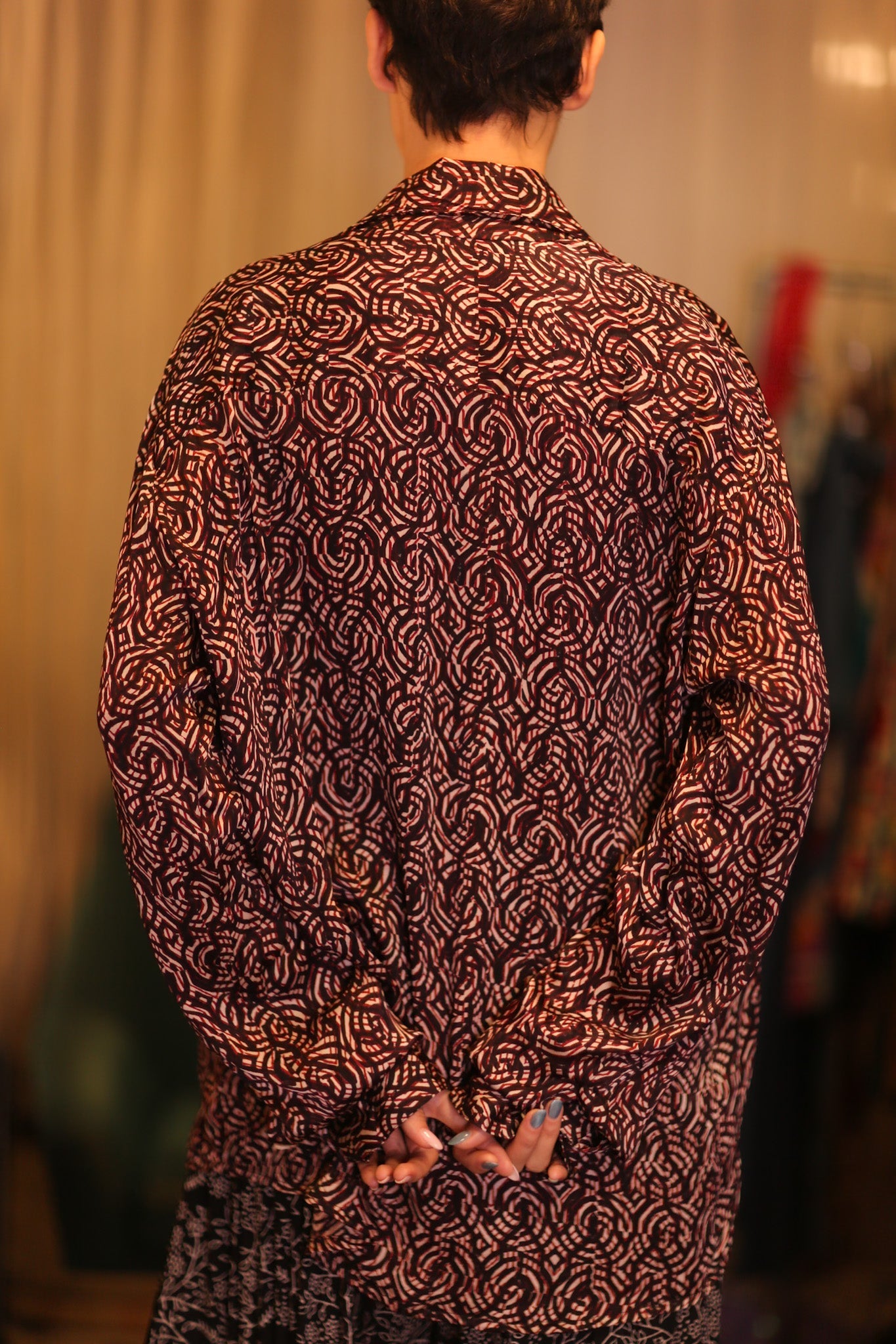 SILK BOYFRIEND SHIRTBILLIE NINI