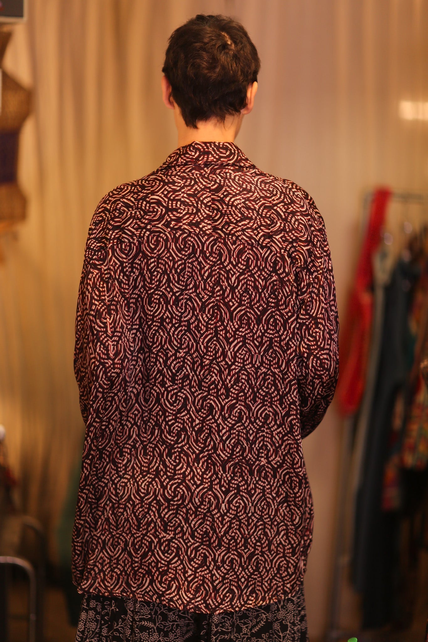 SILK BOYFRIEND SHIRTBILLIE NINI