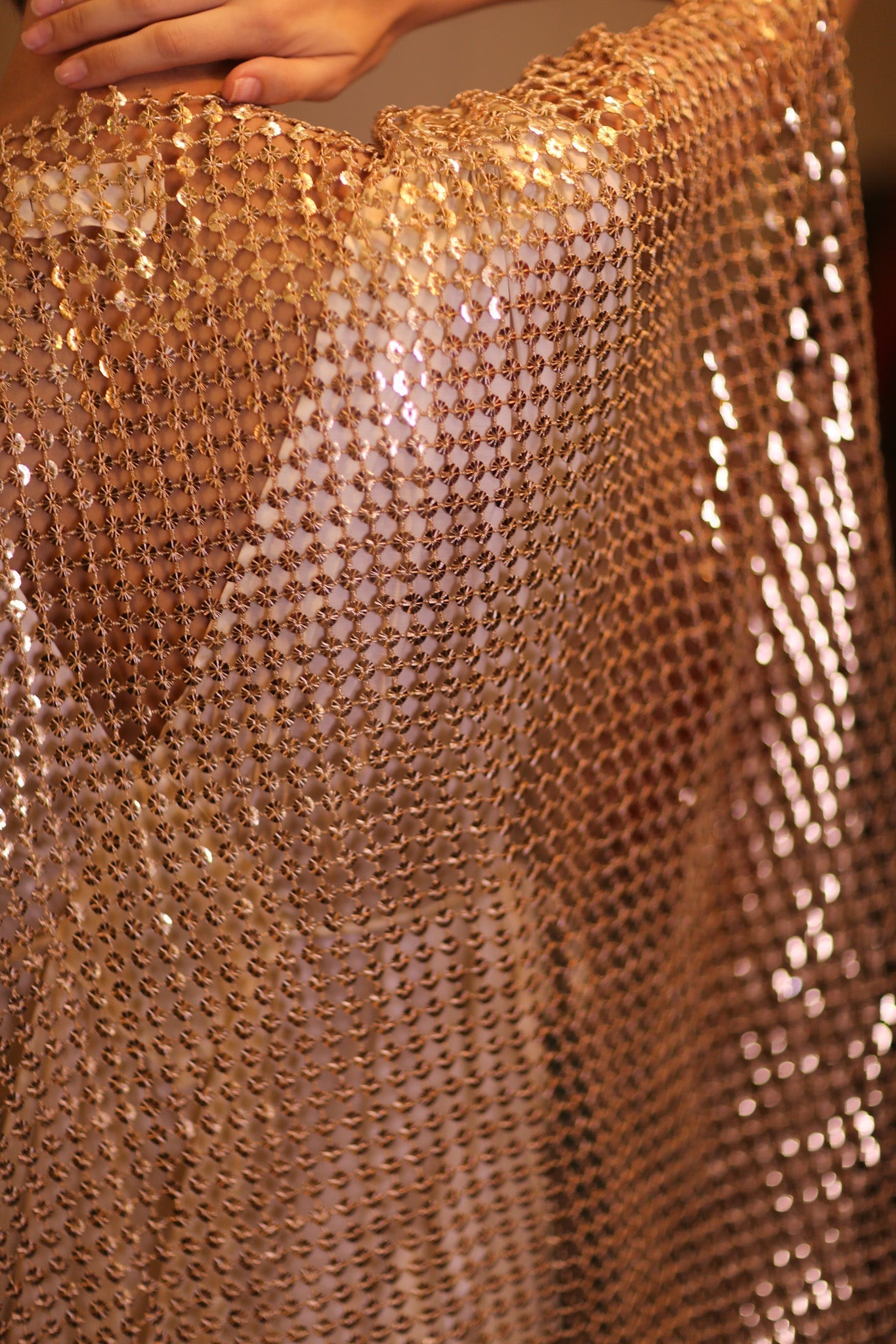 COTTON SHORT KIMONO GLOW