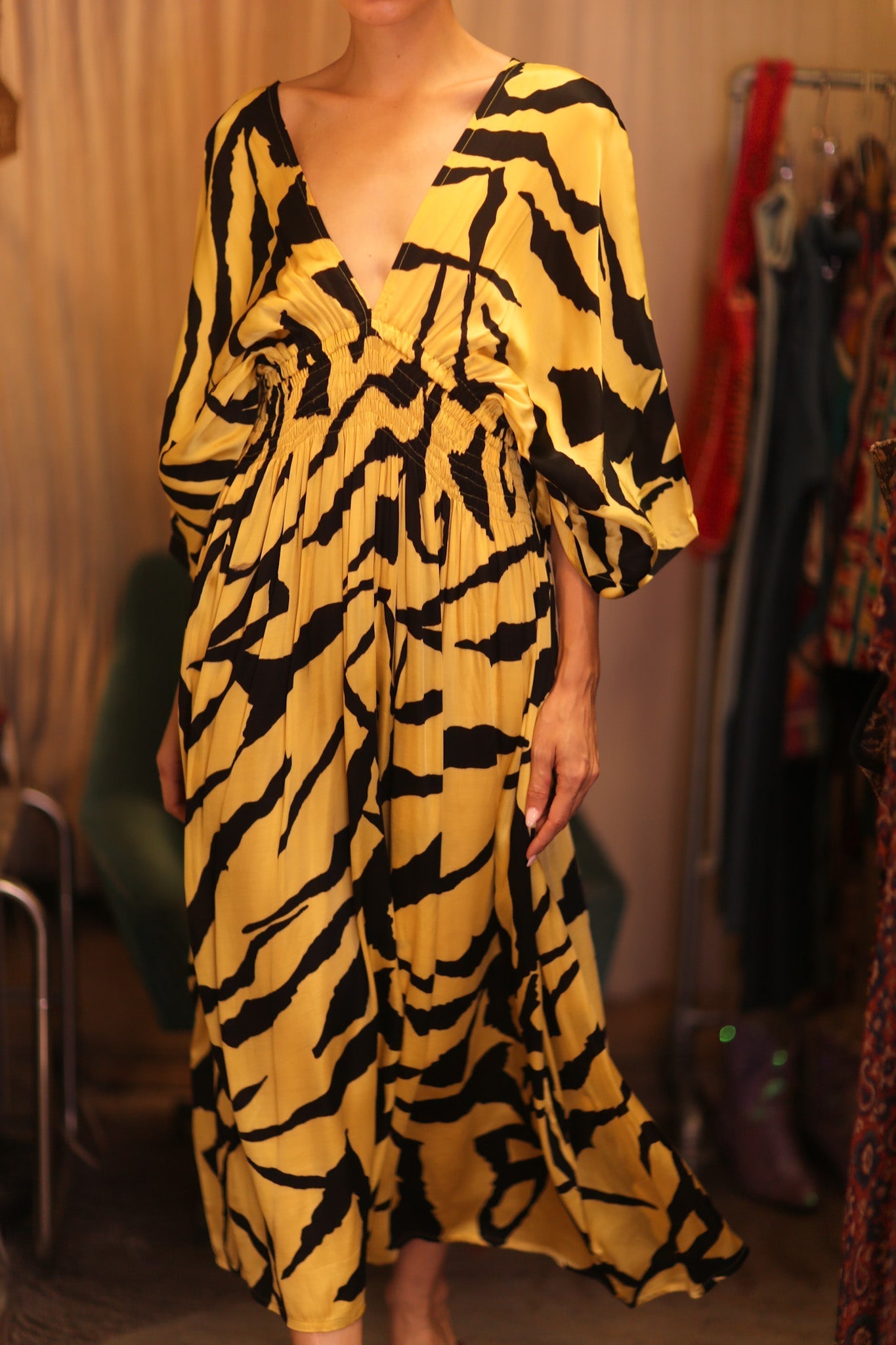 SILK DRESS ZURI WARNET